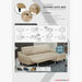 Sydney Right Corner Sofa Bed with Side Pocket and USB-Sofa Beds-thumbnail-9