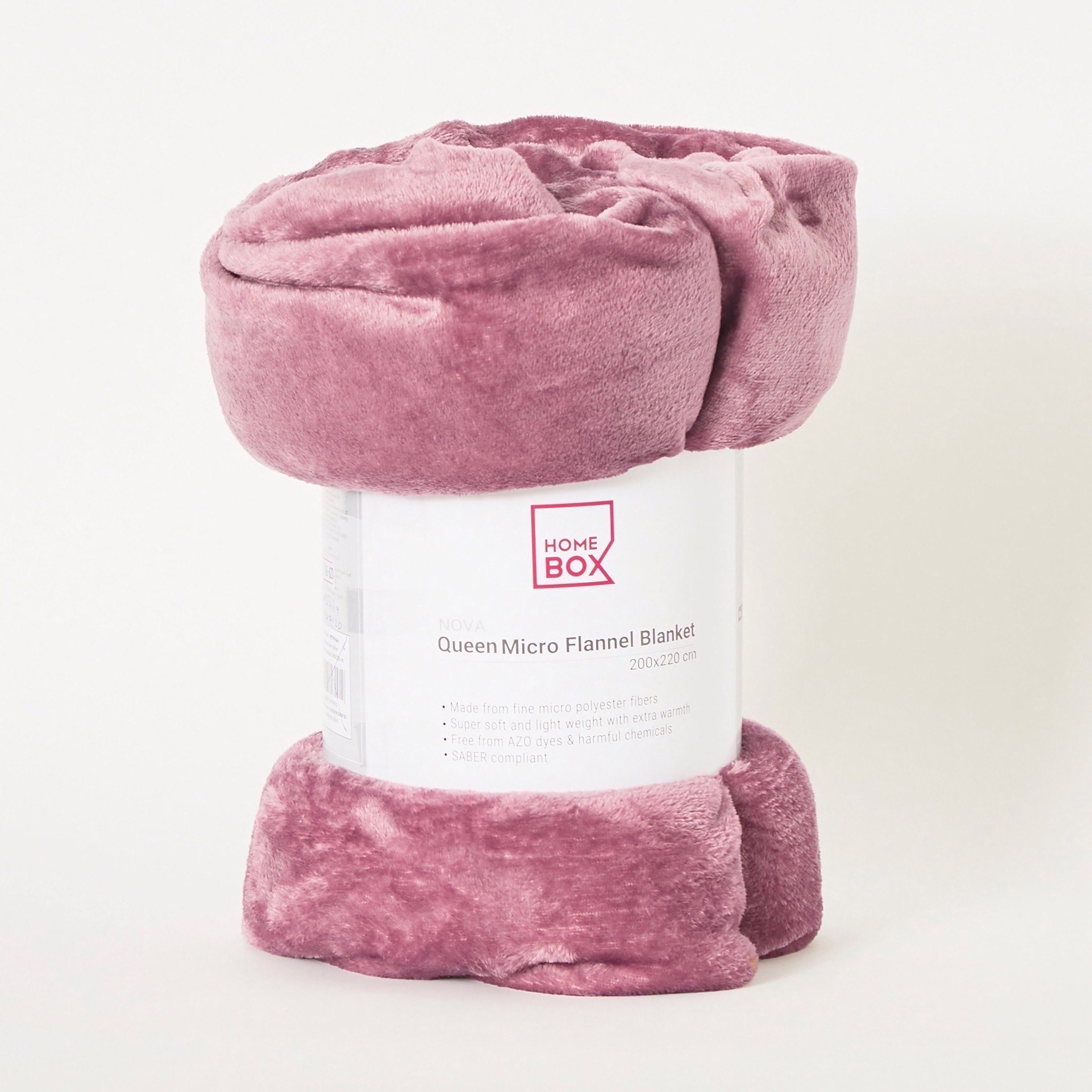 Nova Solid Flannel Queen Blanket - 200x220 cm-hbxhomeware-hbxbedroom-image-6