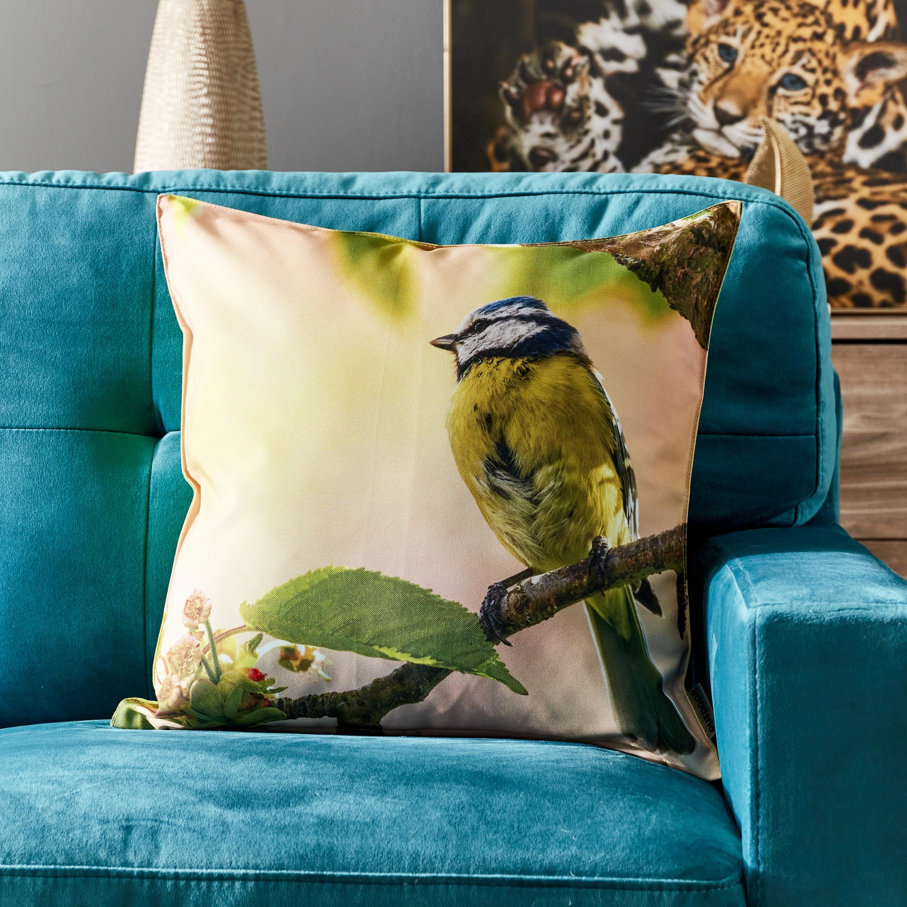 غطاء وسادة جلسات خارجية بطبعات رقمية من دوريس - 45x45 سم-hbxhomeware-cushionsandcovers-cushioncovers-image-1
