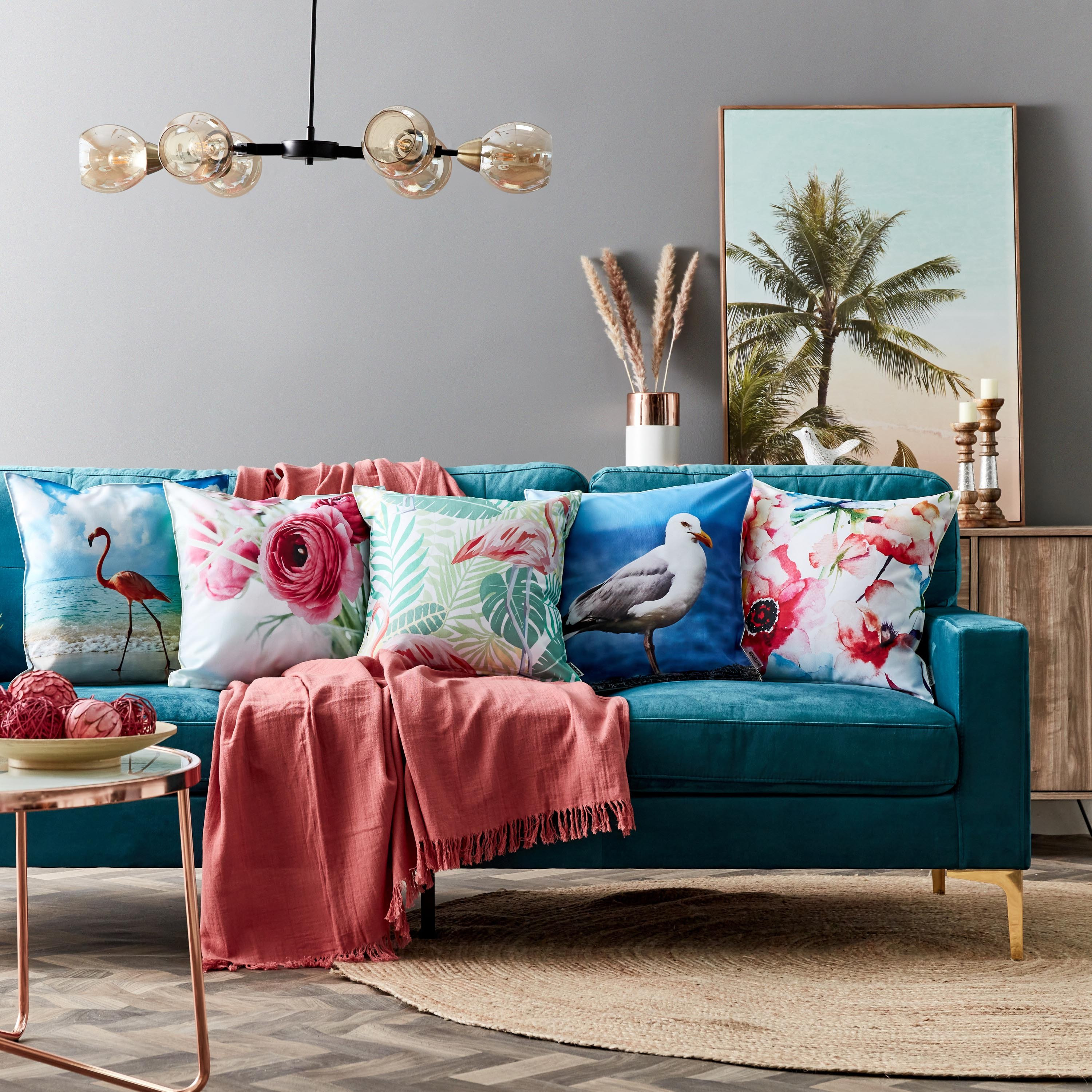 غطاء وسادة بطبعات رقمية من كوستال - 45x45 سم-hbxhomeware-cushionsandcovers-cushioncovers-image-4