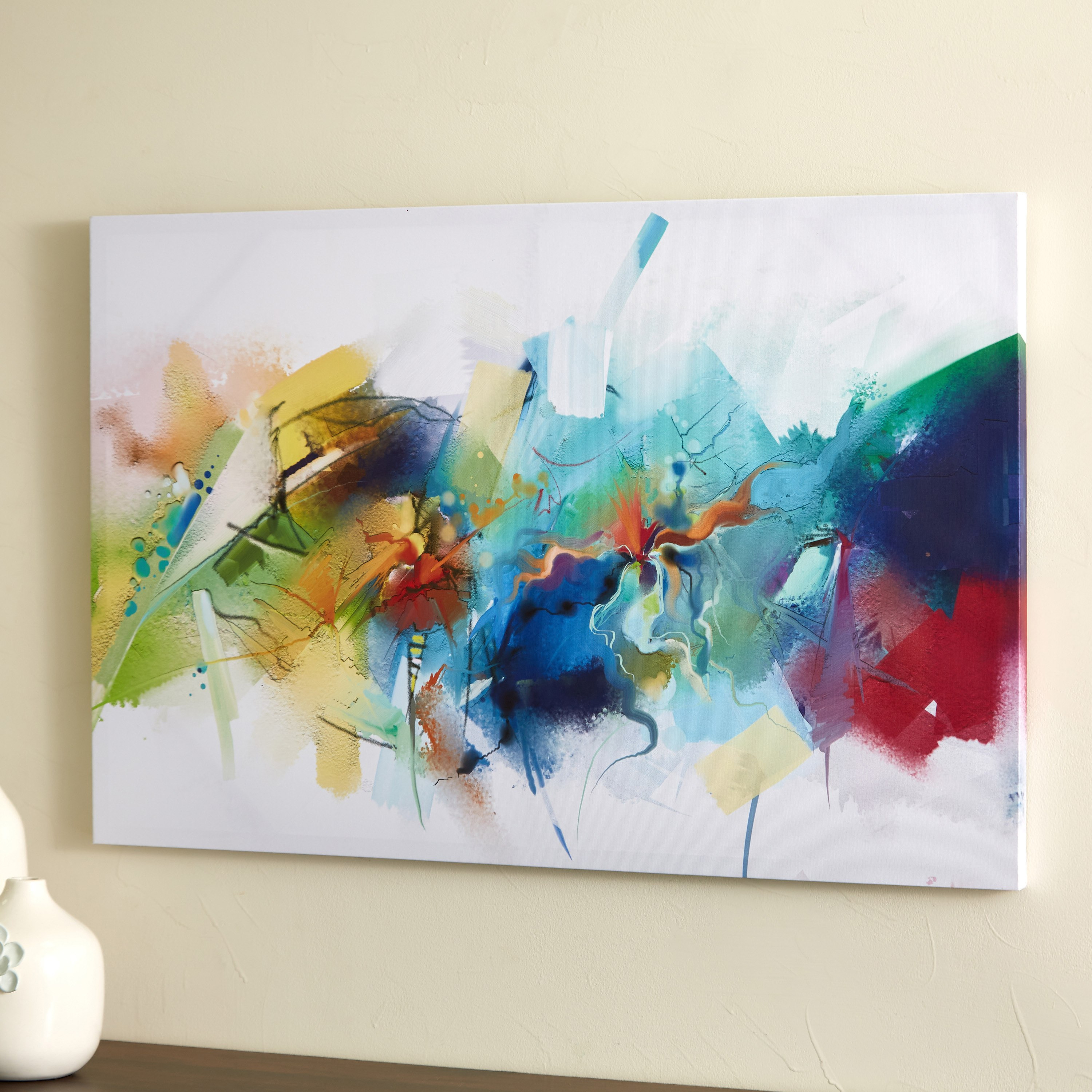 لوحة كانفاس مؤطّرة بتصميم وجه تجريدي من آيرين - 90x3x60 سم-PROMO_HB_AE_B1G1_250925-image-3