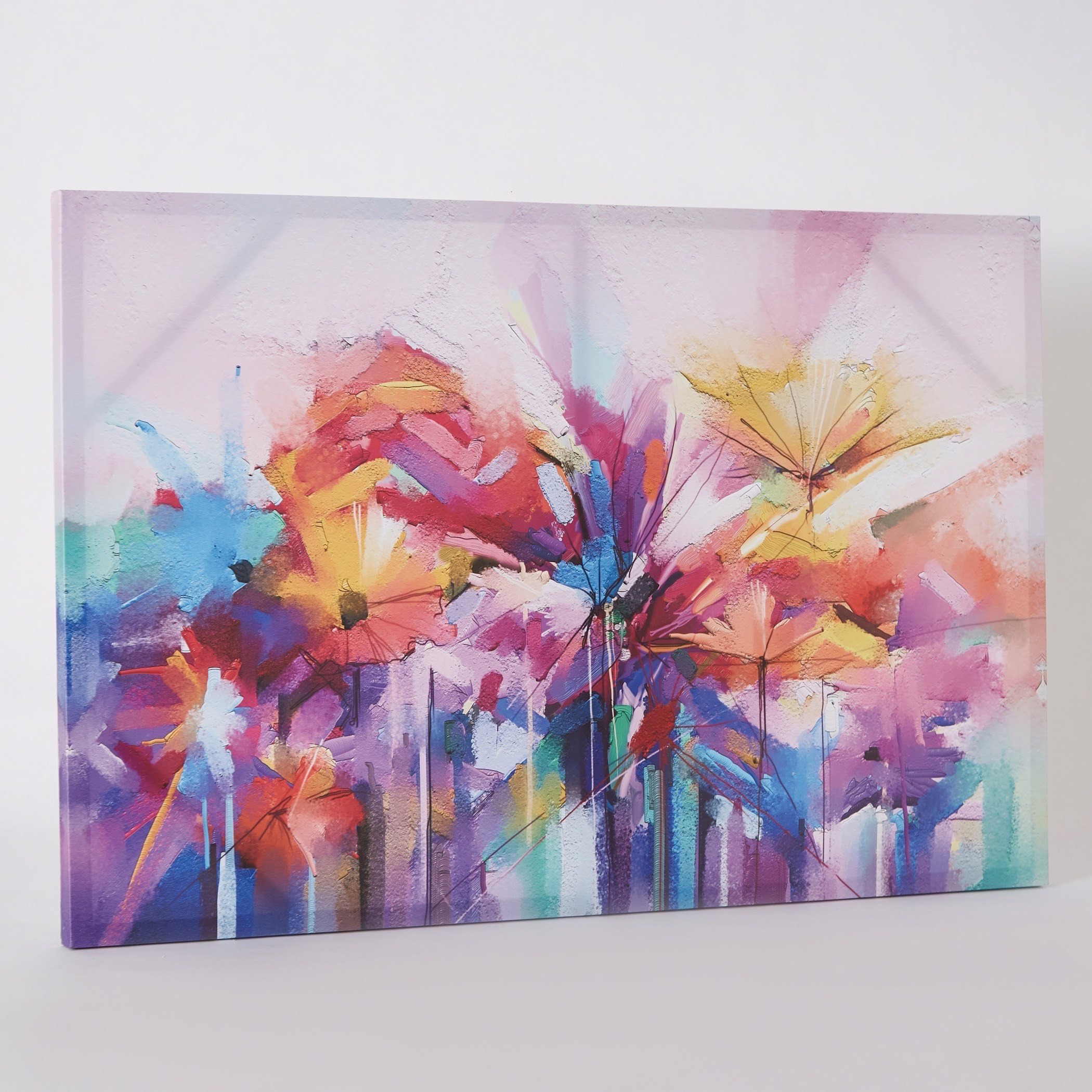 لوحة كانفاس مؤطّرة بتصميم زهور تجريدية من آيرين - 90x3x60 سم-PROMO_HB_AE_B1G1_250925-image-5