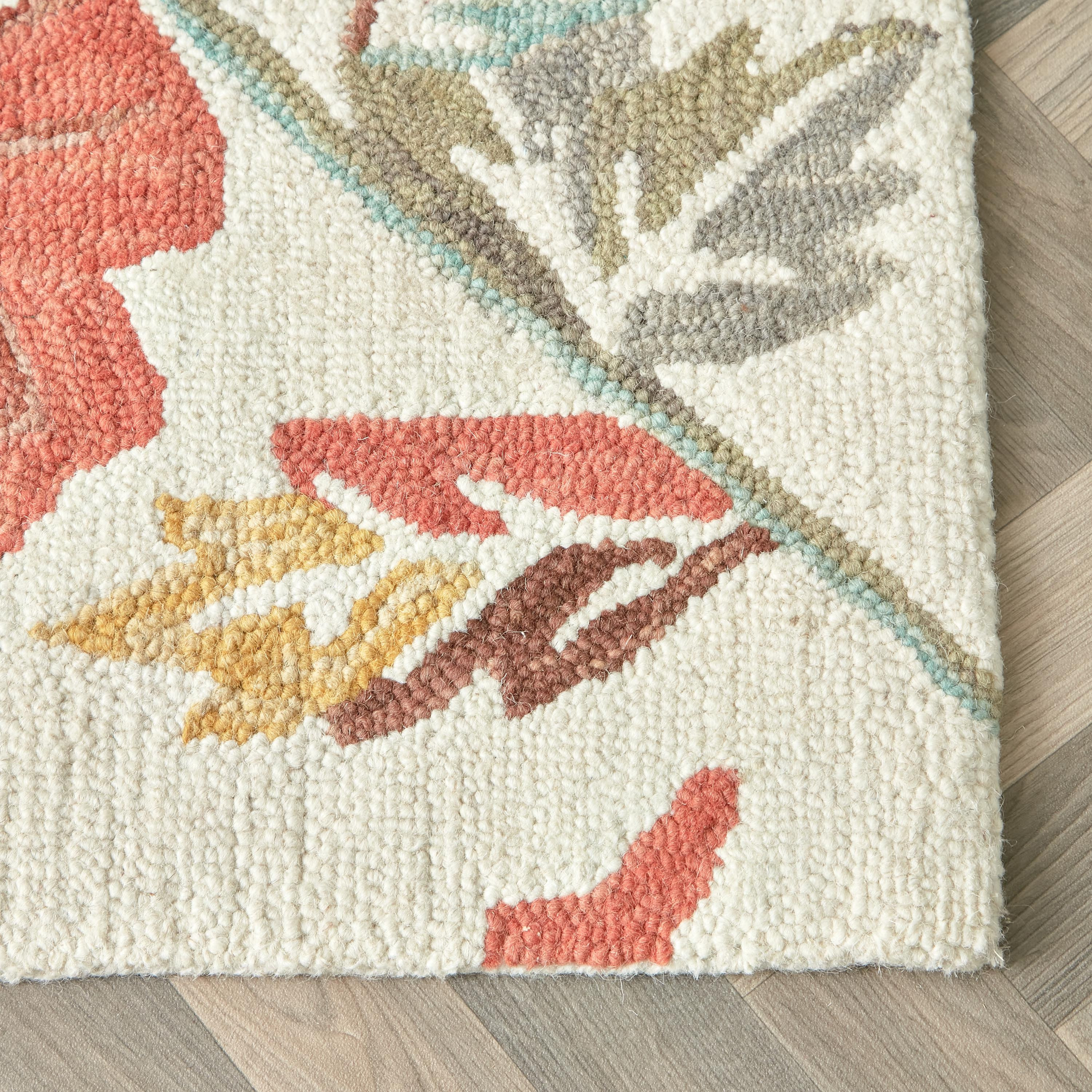 سجادة صوف معنقدة يدويًا من ليا امارا - 80x230 سم-hbxdecorandfurnishings-floorcoverings-rugs-image-4
