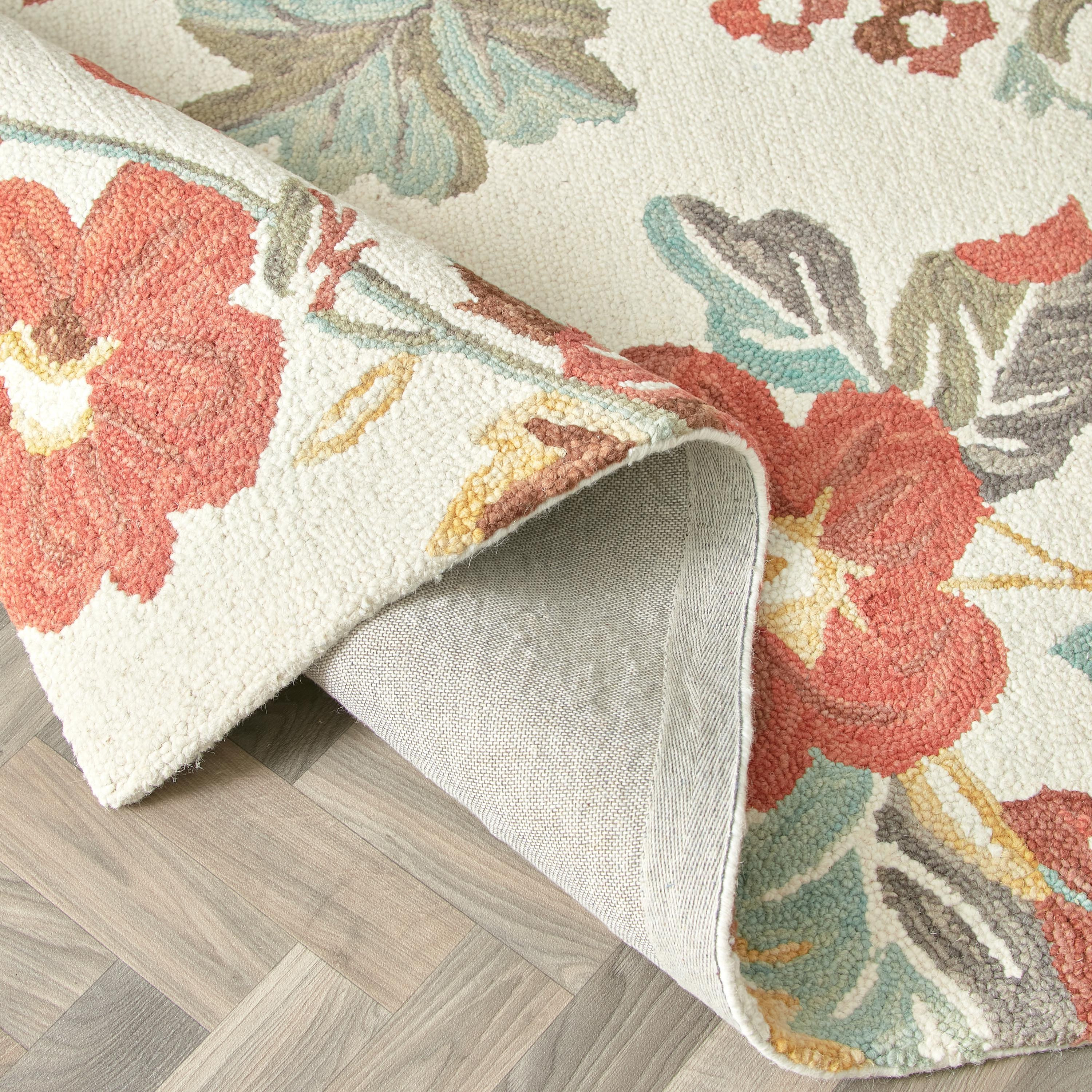 سجادة صوف معنقدة يدويًا من ليا امارا - 120x170 سم-hbxdecorandfurnishings-floorcoverings-rugs-image-4