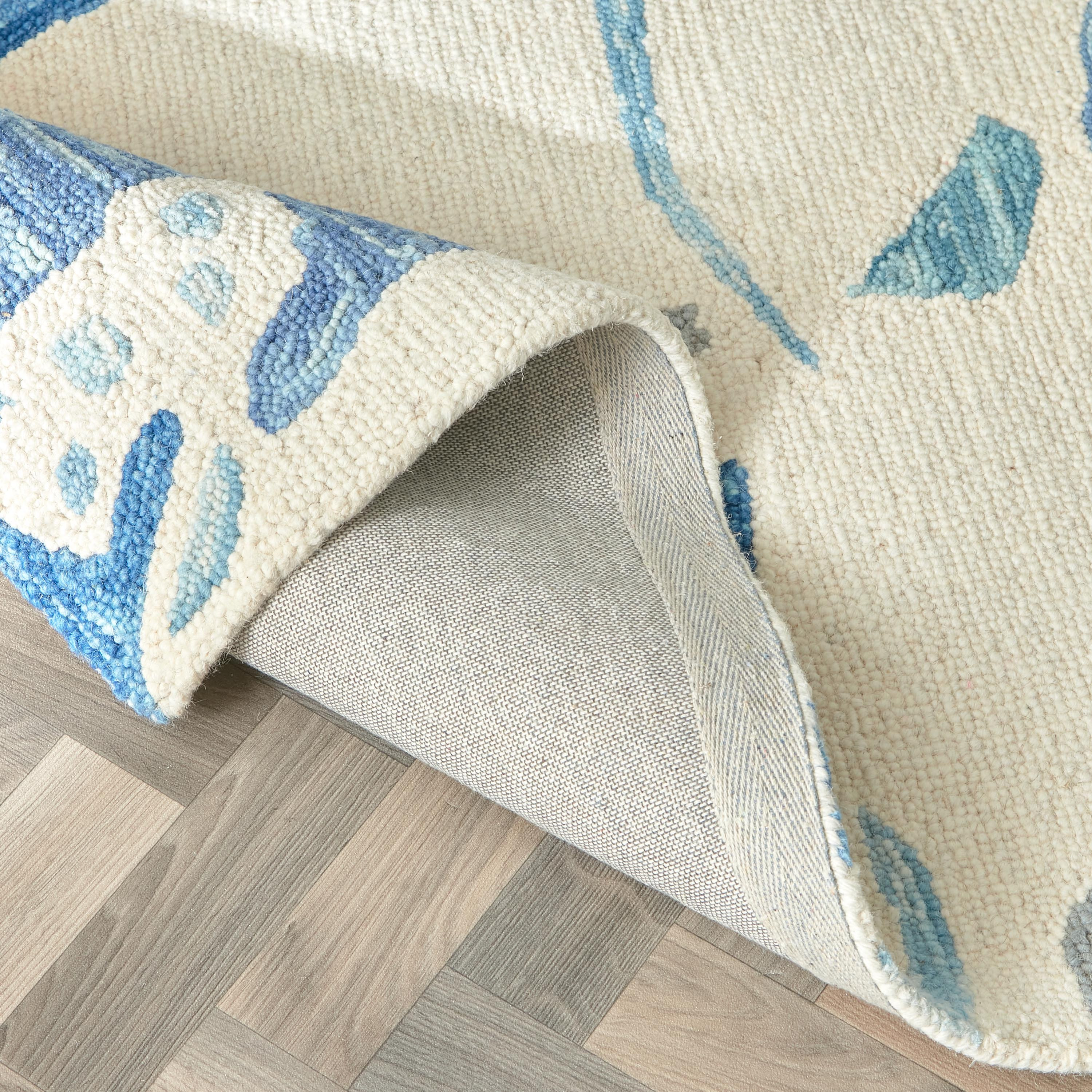 سجادة صوف معنقدة يدويًا من ليا سيليست - 80x230 سم-hbxdecorandfurnishings-floorcoverings-rugs-image-4