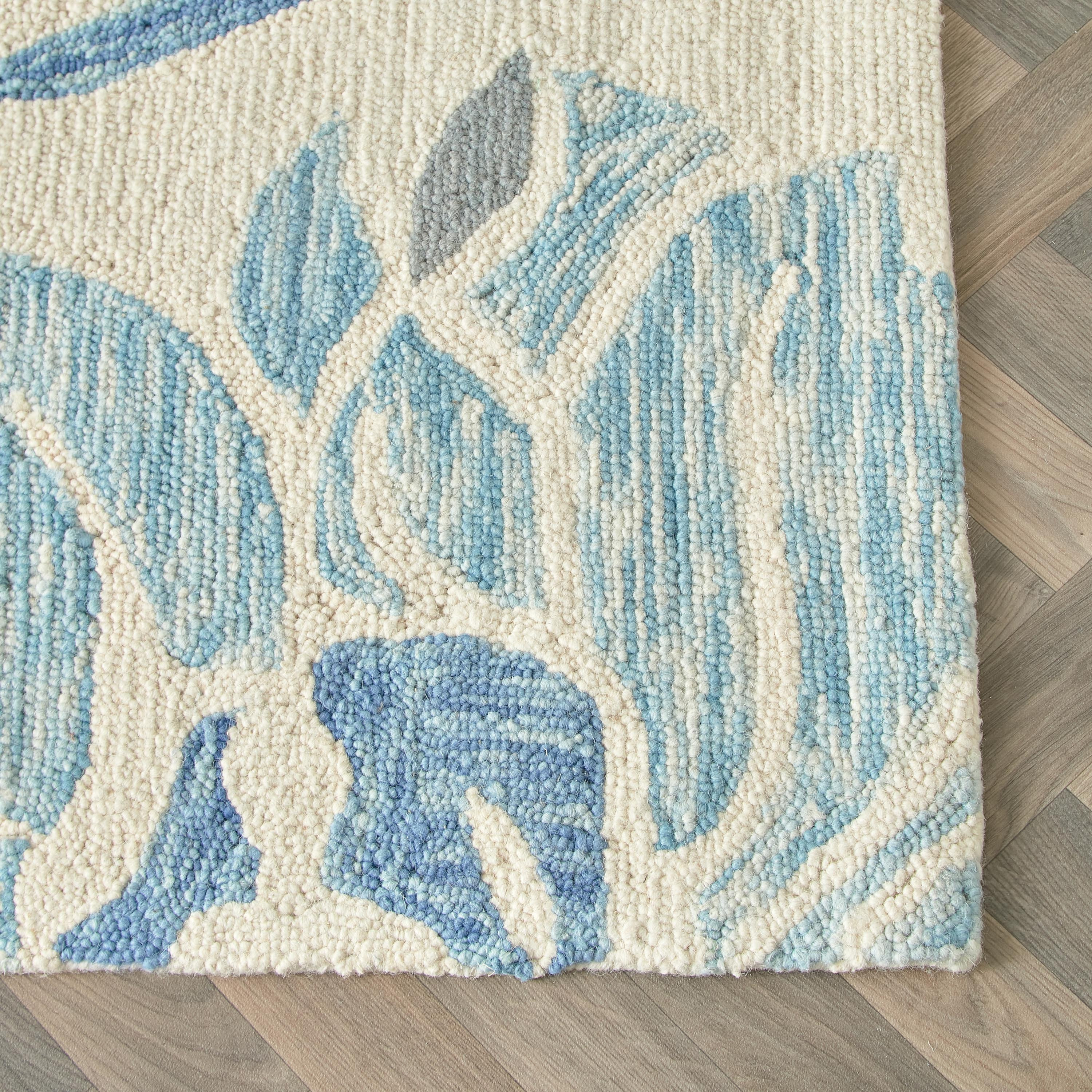 سجادة صوف معنقدة يدويًا من ليا سيليست - 120x170 سم-hbxdecorandfurnishings-floorcoverings-rugs-image-3