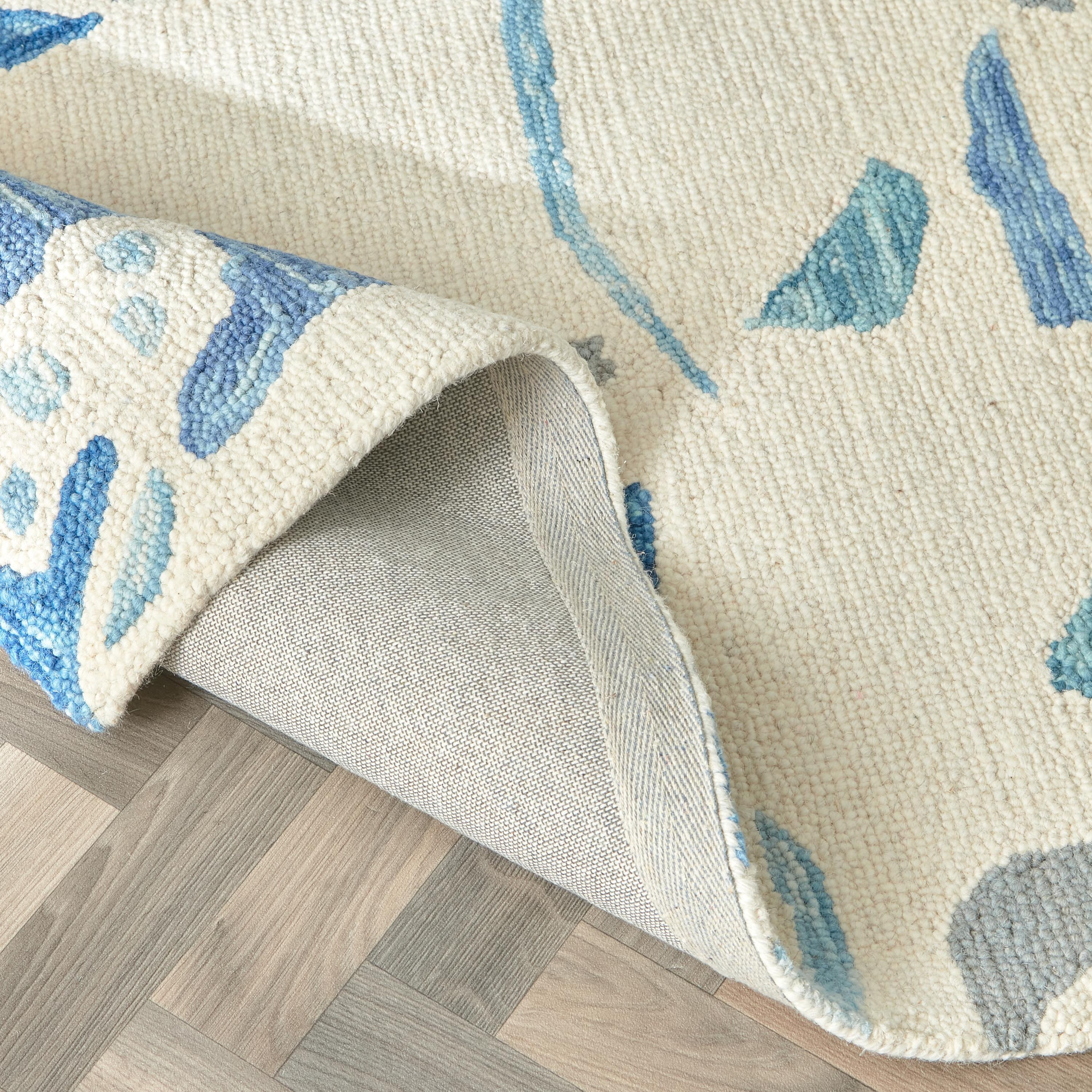 سجادة صوف معنقدة يدويًا من ليا سيليست - 120x170 سم-hbxdecorandfurnishings-floorcoverings-rugs-image-4