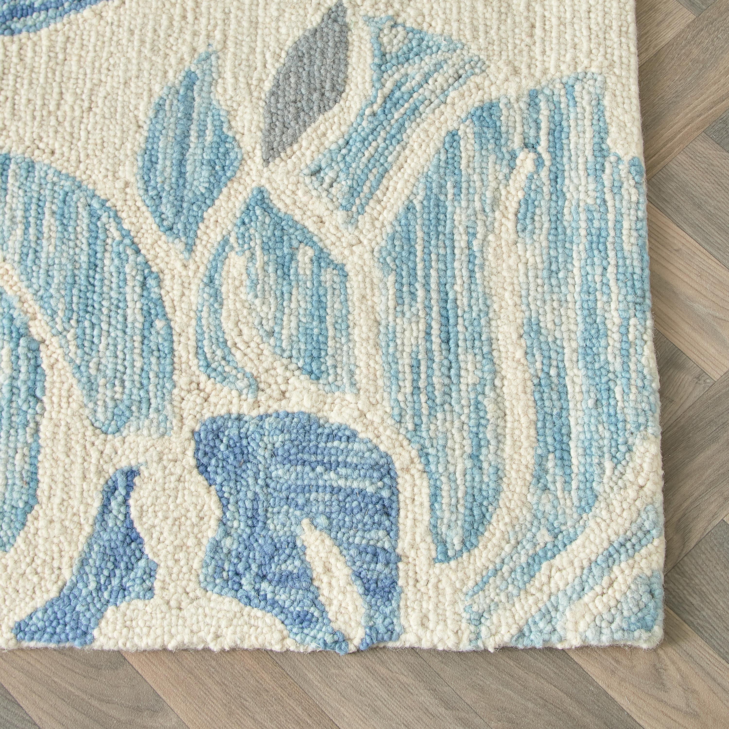 سجادة صوف معنقدة يدويًا من ليا سيليست - 160x230 سم-hbxdecorandfurnishings-floorcoverings-rugs-image-3