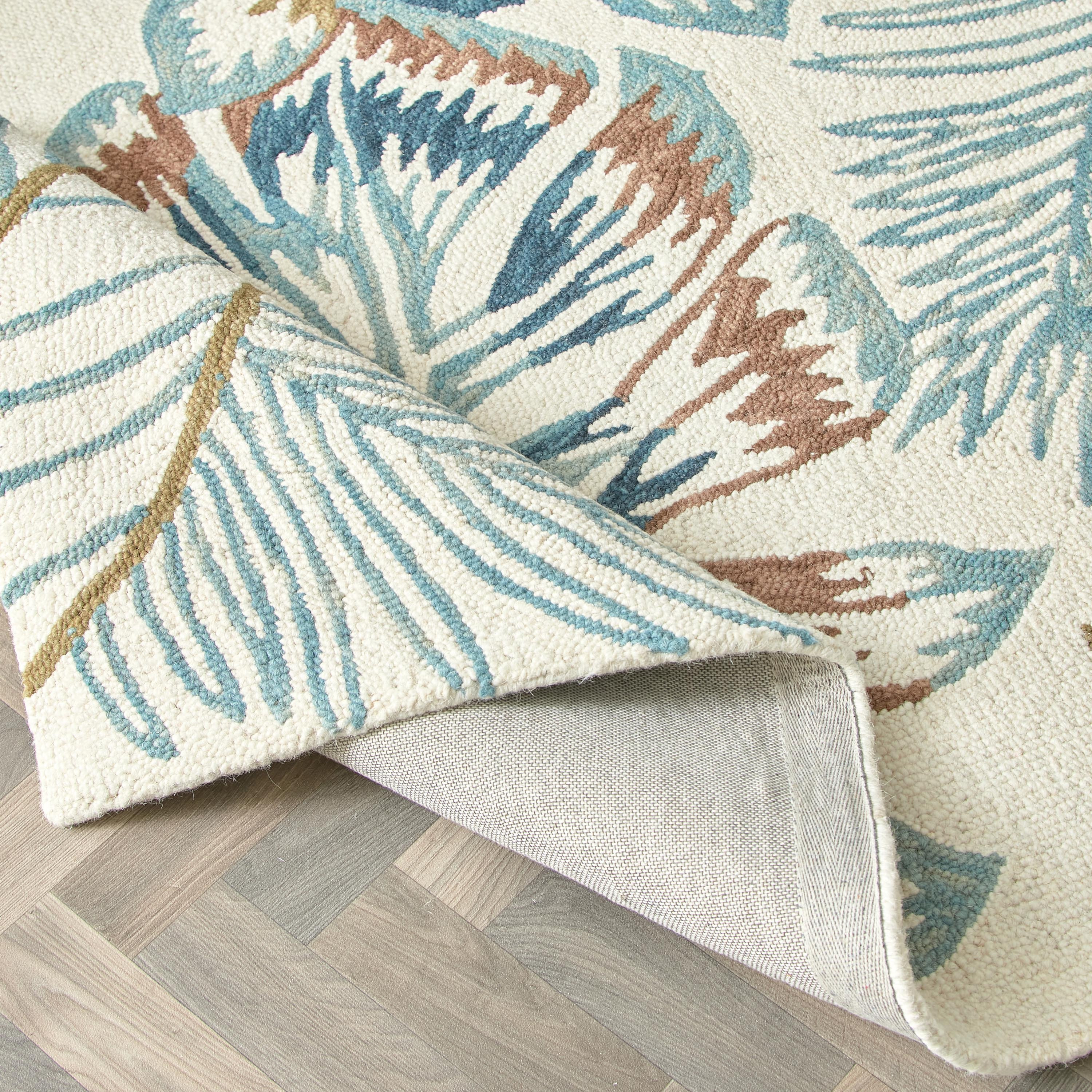 Leia Kaylee Hand Tufted Woollen Rug - 80x230 cm-hbxdecorandfurnishings-floorcoverings-rugs-image-4