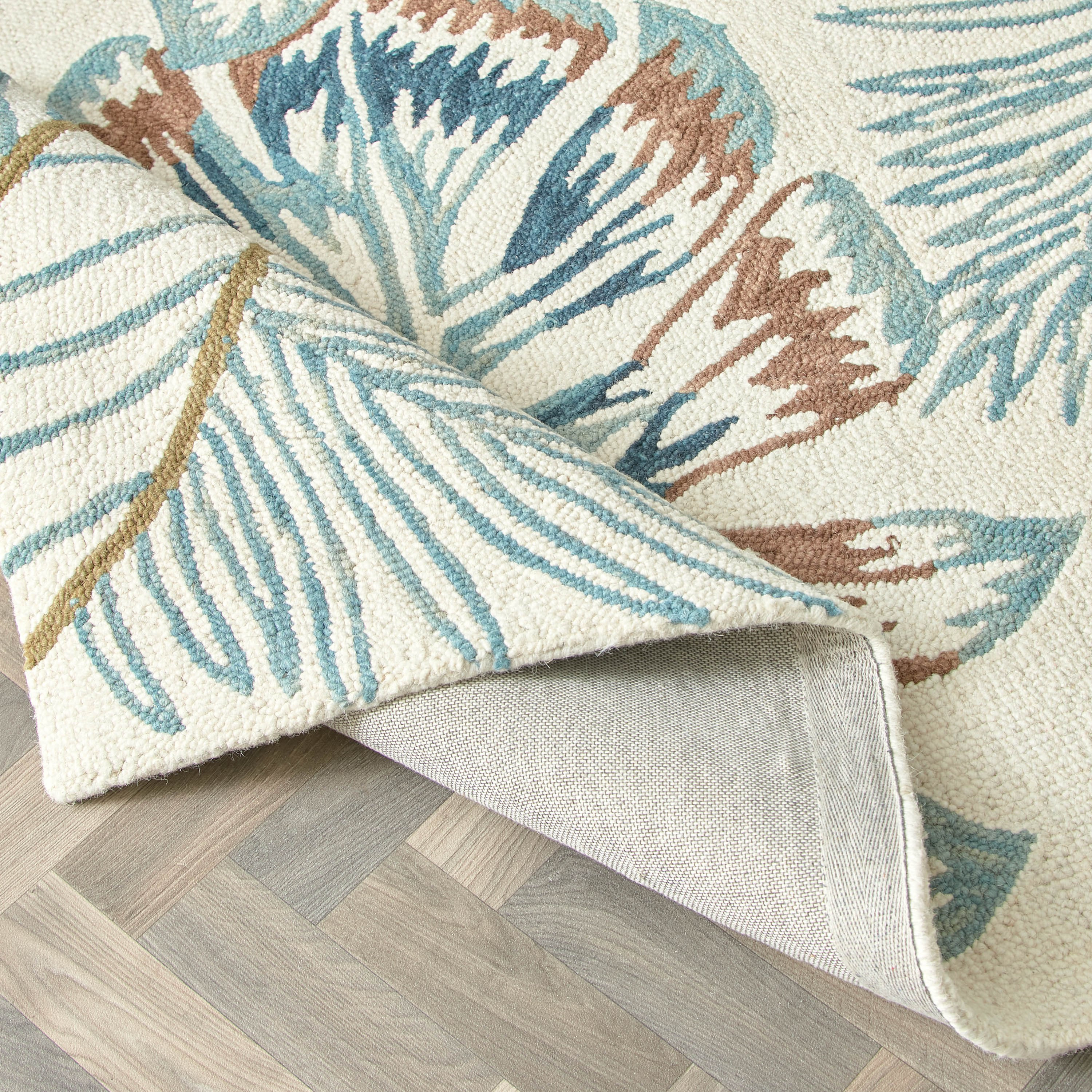 سجادة صوف معنقدة يدويًا من ليا كايلي - 120x170 سم-hbxdecorandfurnishings-floorcoverings-rugs-image-4