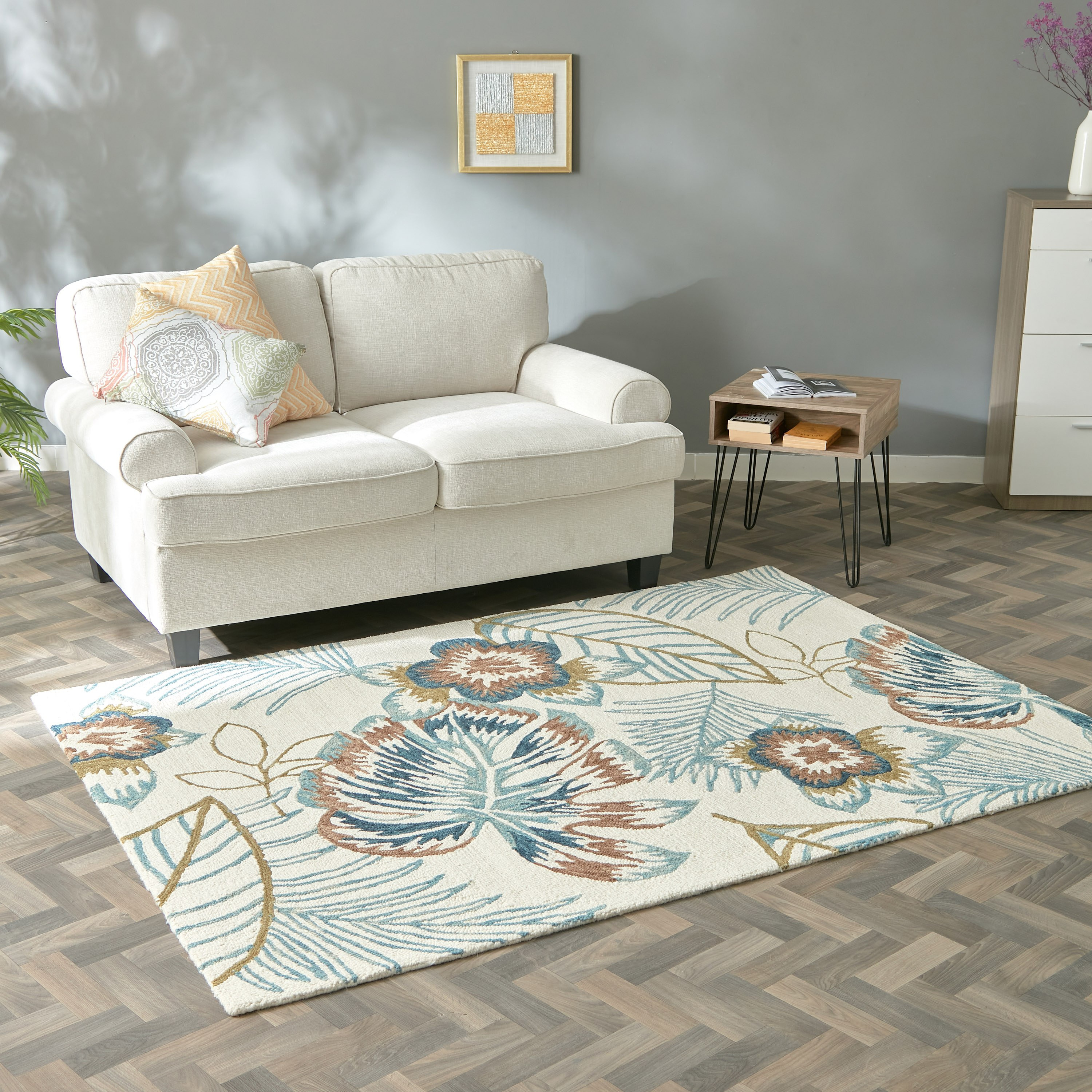 سجادة صوف معنقدة يدويًا من ليا كايلي - 120x170 سم-hbxdecorandfurnishings-floorcoverings-rugs-image-5