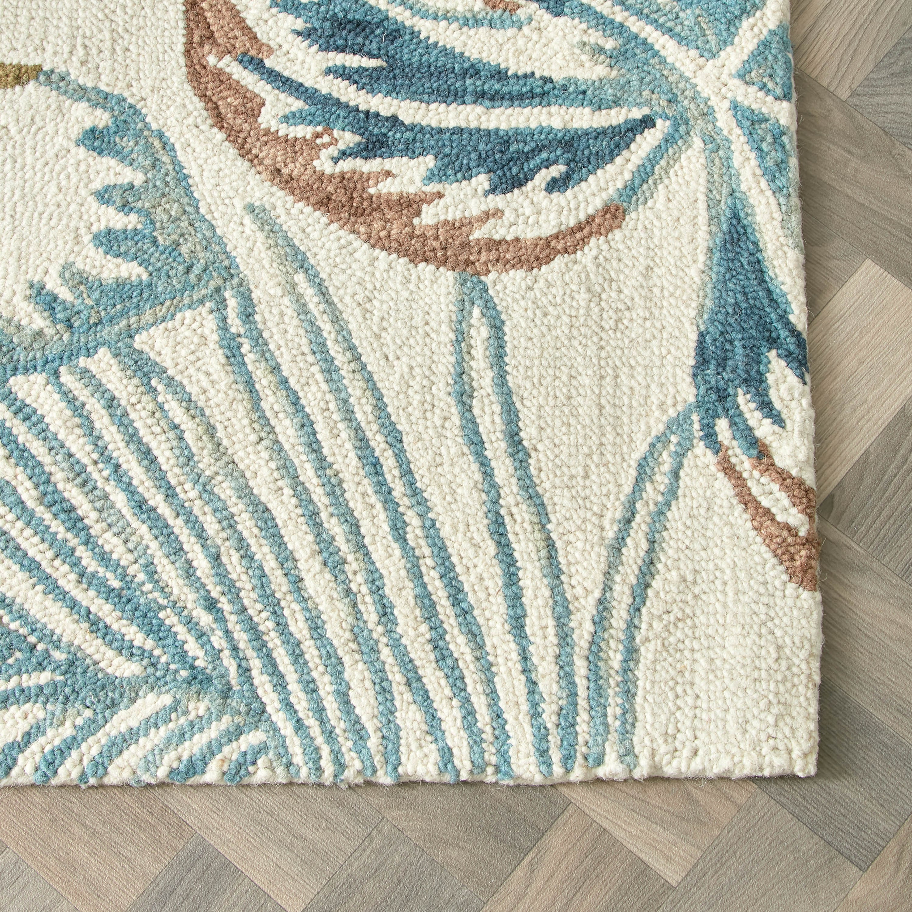 سجادة صوف معنقدة يدويًا من ليا كايلي - 160x230 سم-hbxdecorandfurnishings-floorcoverings-rugs-image-3
