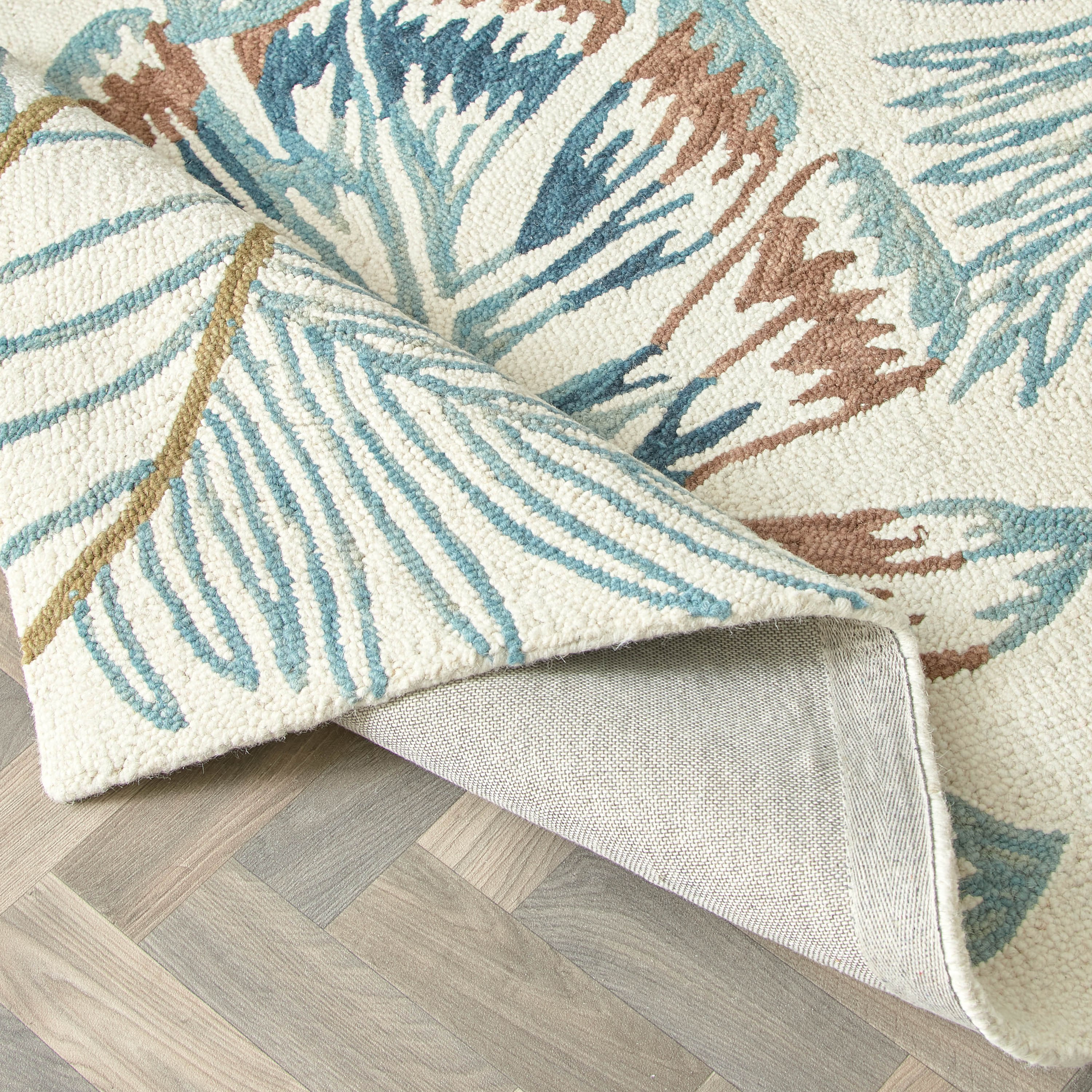 سجادة صوف معنقدة يدويًا من ليا كايلي - 160x230 سم-hbxdecorandfurnishings-floorcoverings-rugs-image-4