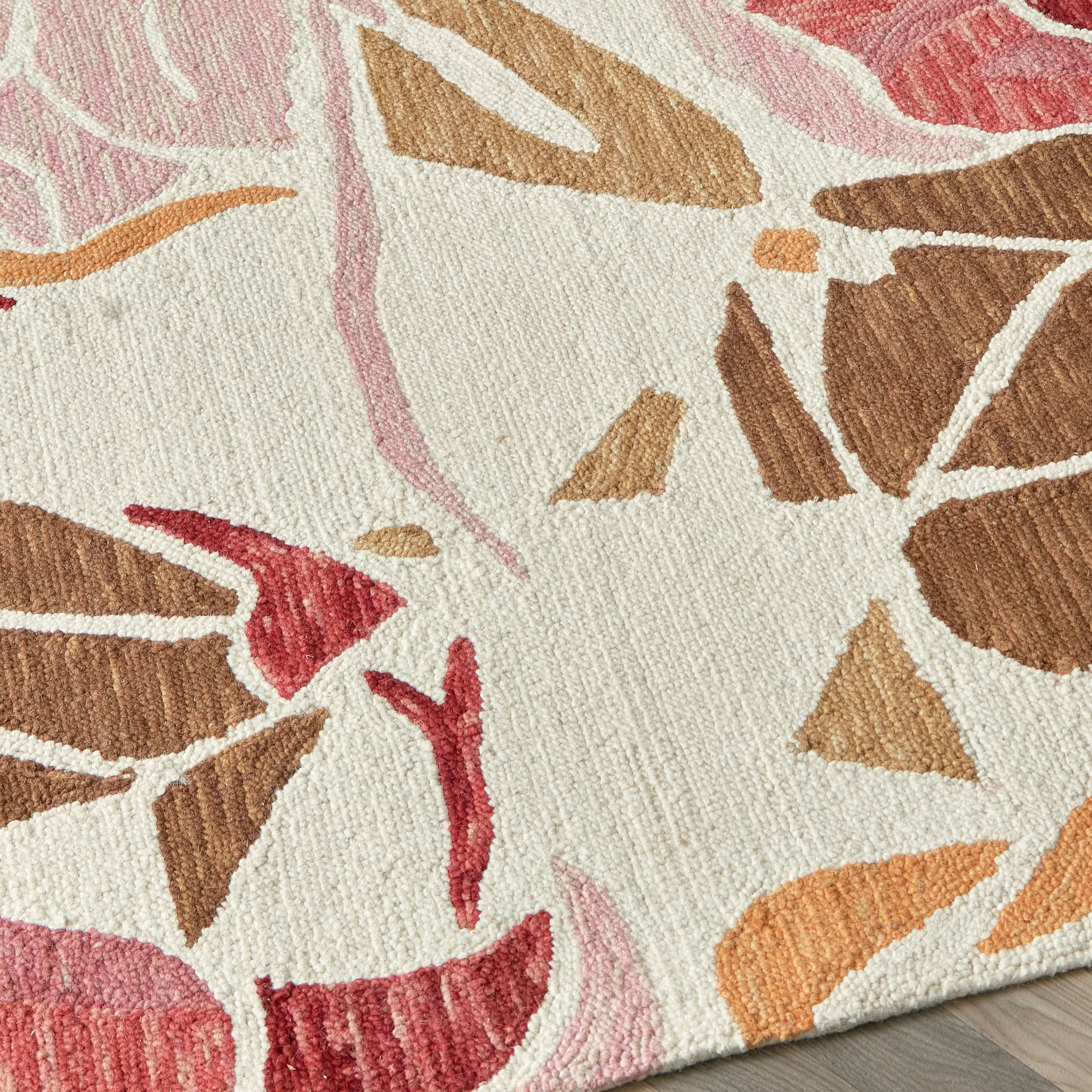 سجادة صوف معنقدة يدويا من ليا كيلاني - 80x230 سم-hbxdecorandfurnishings-floorcoverings-rugs-image-2