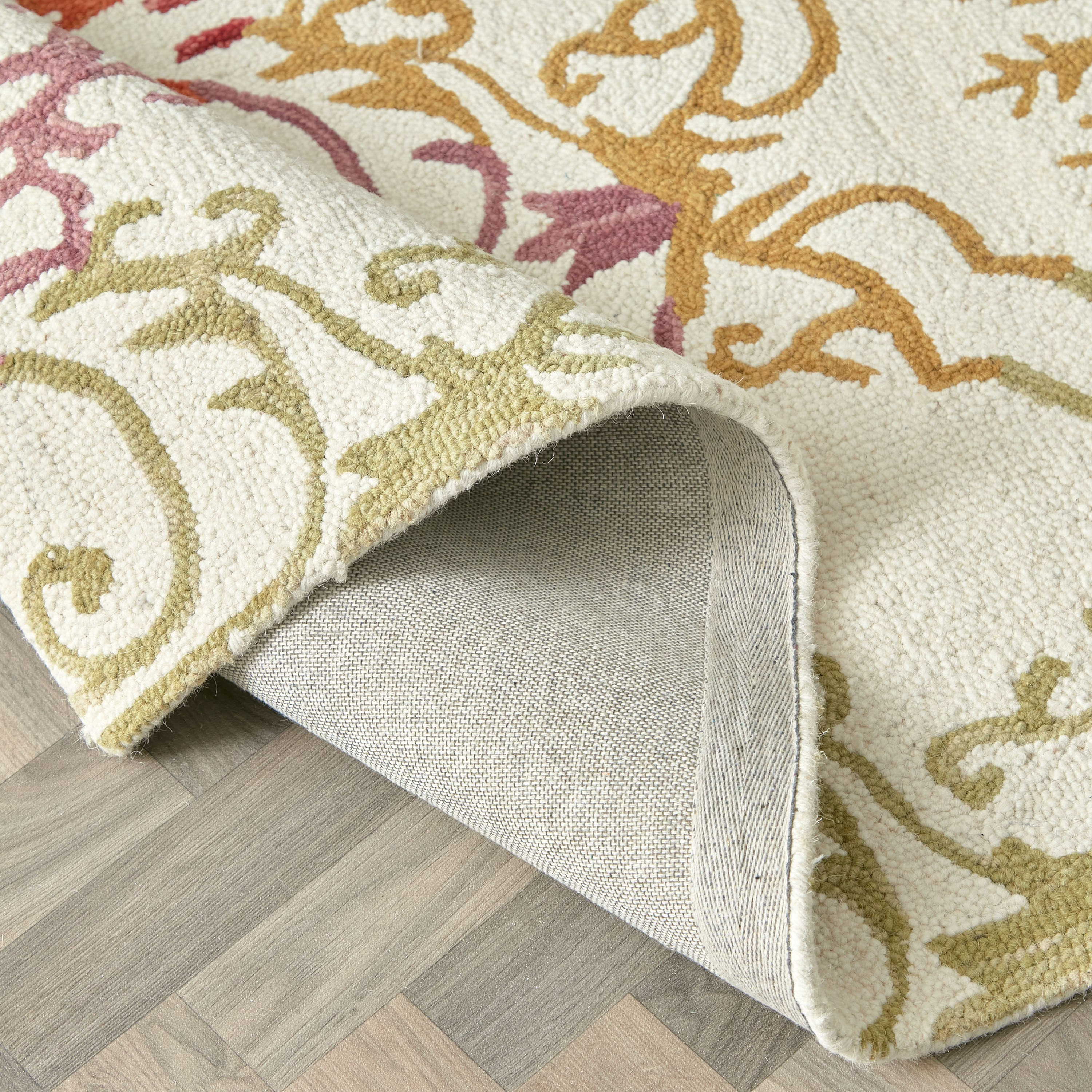 سجادة صوف معنقدة يدويا من ليا ريلين - 80x230 سم-hbxdecorandfurnishings-floorcoverings-rugs-image-4
