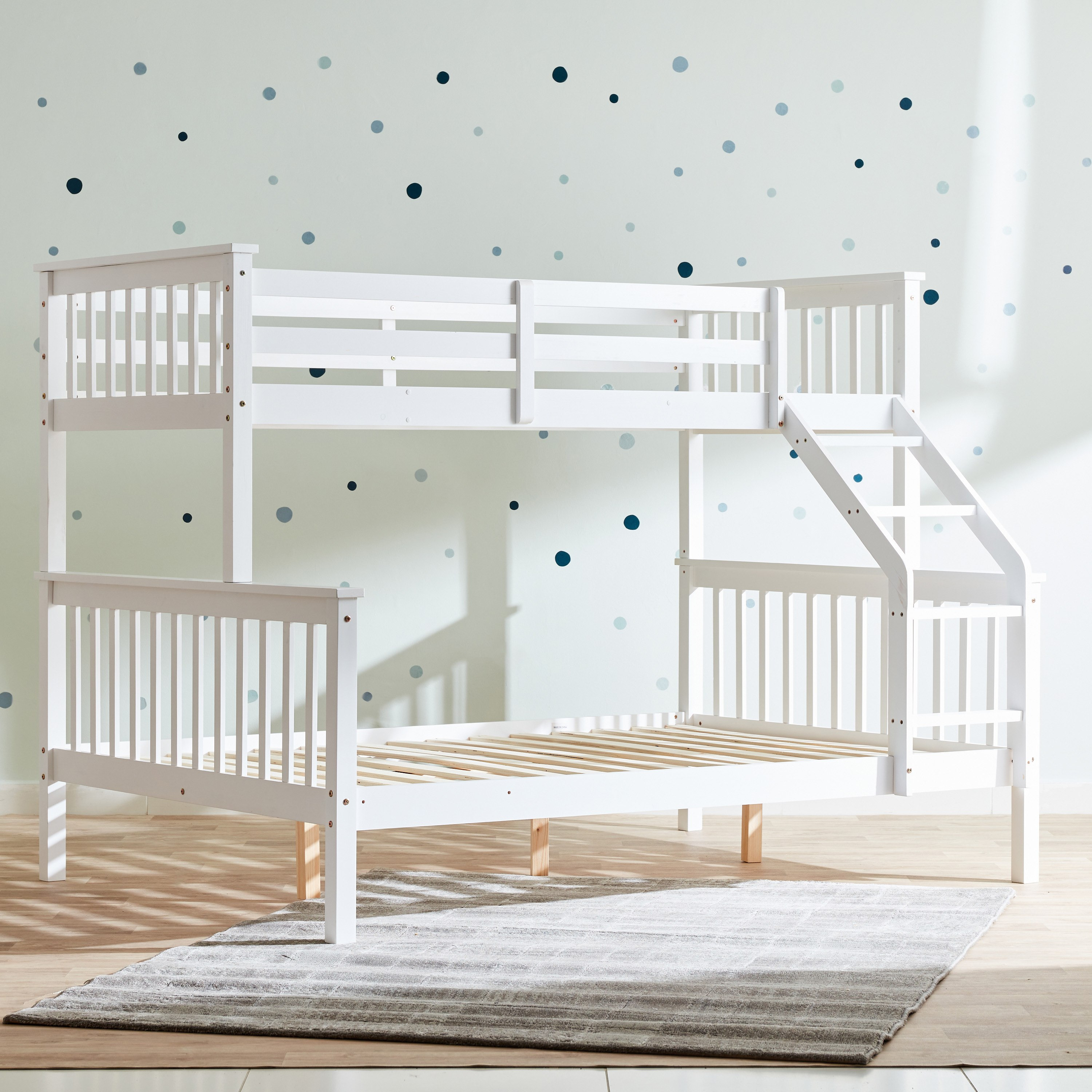 سرير مزدوج بطابقين من بوسطن - 90x190 و 135x190 سم-hbxkidsandyouth-bedsandbedsets-bunkbeds-single-image-2