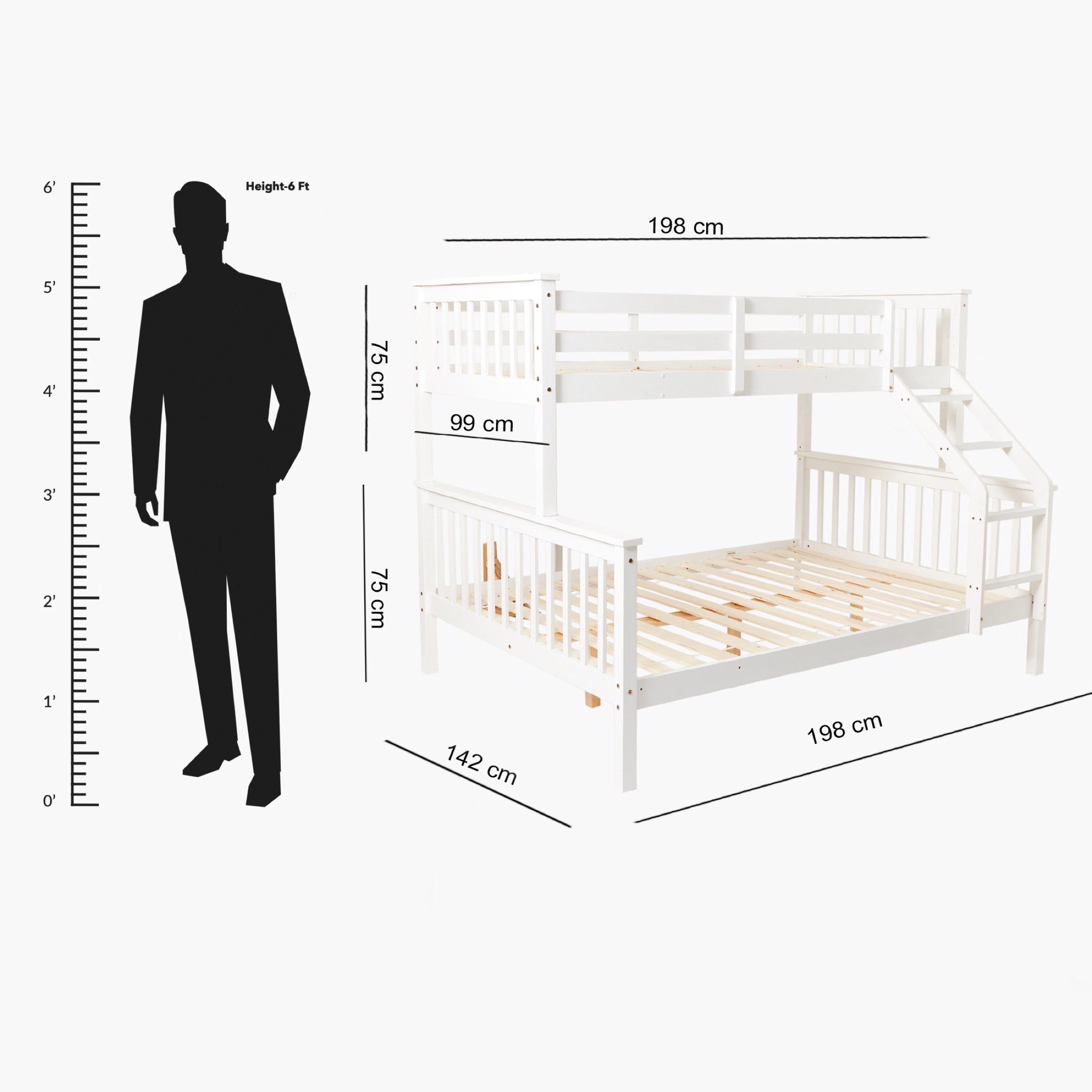 سرير مزدوج بطابقين من بوسطن - 90x190 و 135x190 سم-hbxkidsandyouth-bedsandbedsets-bunkbeds-single-image-11