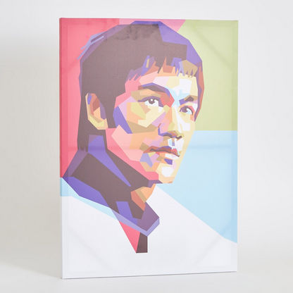 Irene Bruce Lee Canvas Framed Picture - 50x3x70 cms