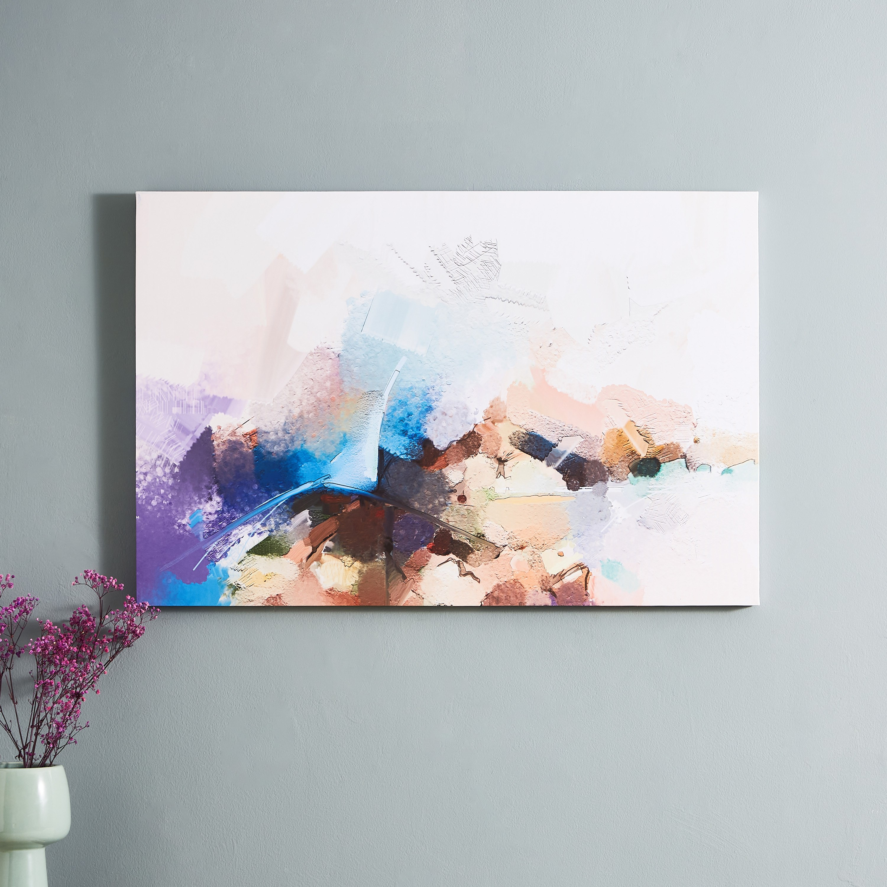 لوحة مؤطّرة بتصميم تجريدي من آيرين - 90x3x60 سم-PROMO_HB_AE_B1G1_250925-image-1