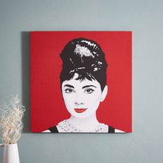 Irene Audrey Hepburn Framed Picture - 60x3x60 cm