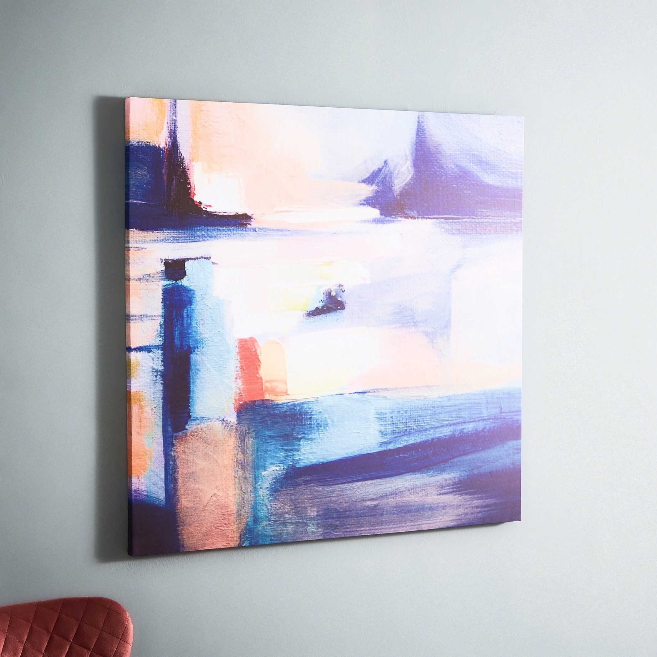 Irene Colorful Abstract Framed Picture - 80x3x80 cm-hbxhomeware-hbxdecorandfurnishings-image-2
