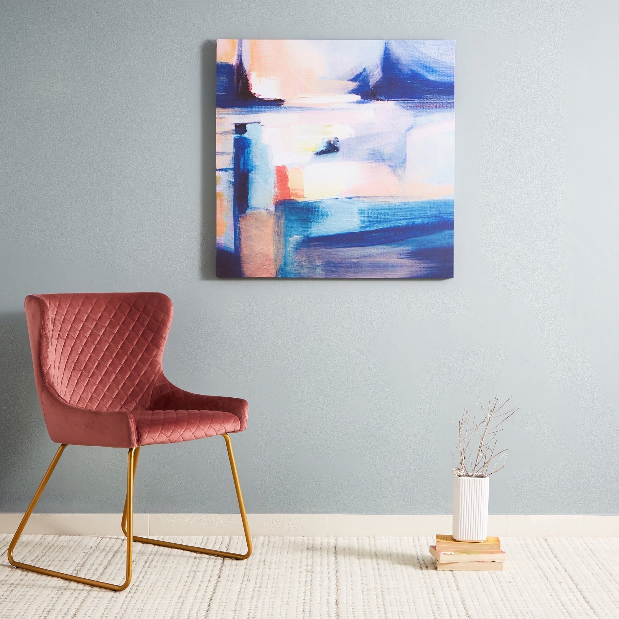 Irene Colorful Abstract Framed Picture - 80x3x80 cm-hbxhomeware-hbxdecorandfurnishings-image-5