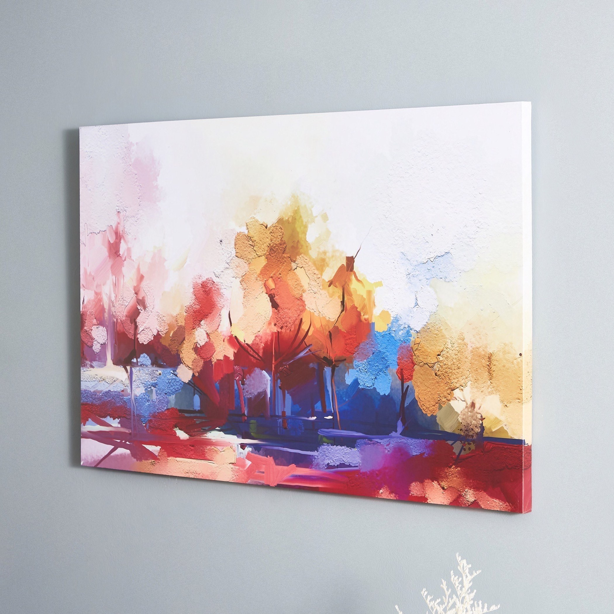 لوحة كانفاس مؤطرة بتصميم تجريدي من آيرين - 90x3x60 سم-hbxhomeware-hbxdecorandfurnishings-image-2