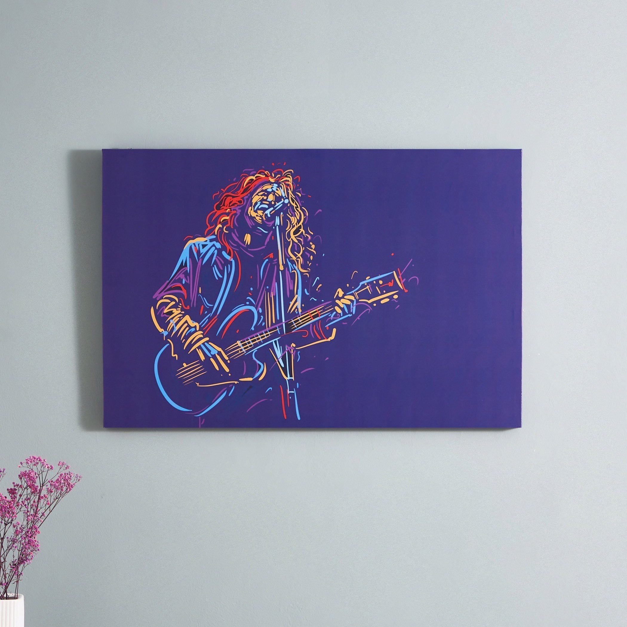 لوحة كانفاس مؤطرة من آيرين - 90x3x60 سم-hbxhomeware-hbxdecorandfurnishings-image-1