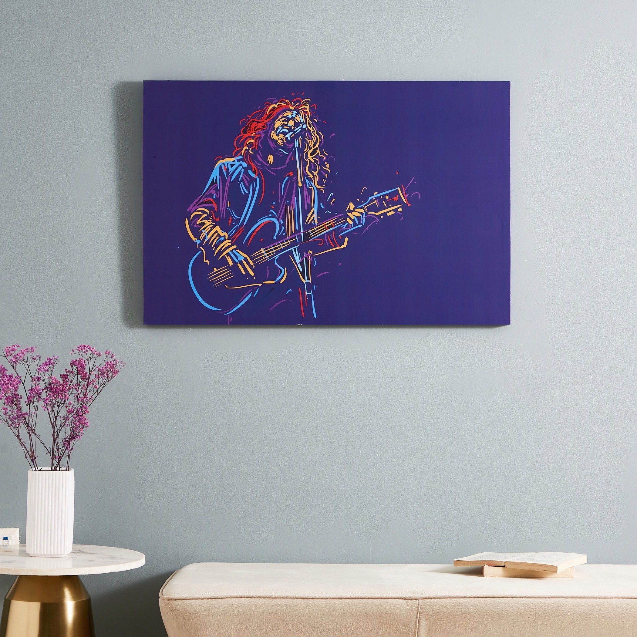 لوحة كانفاس مؤطرة من آيرين - 90x3x60 سم-hbxhomeware-hbxdecorandfurnishings-image-5