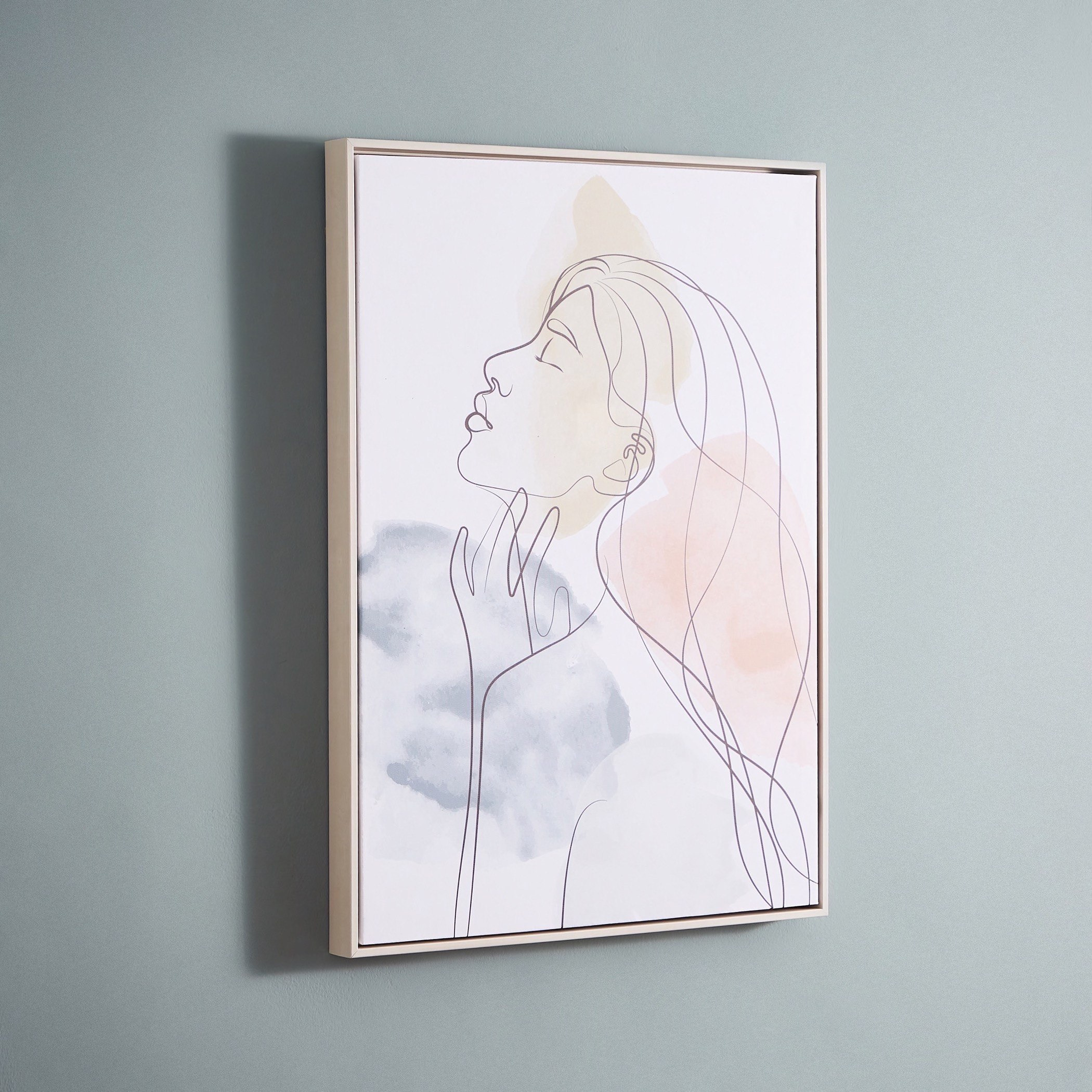 Irene Lady Canvas Framed Picture - 50x4x70 cm-hbxhomeware-hbxdecorandfurnishings-image-2