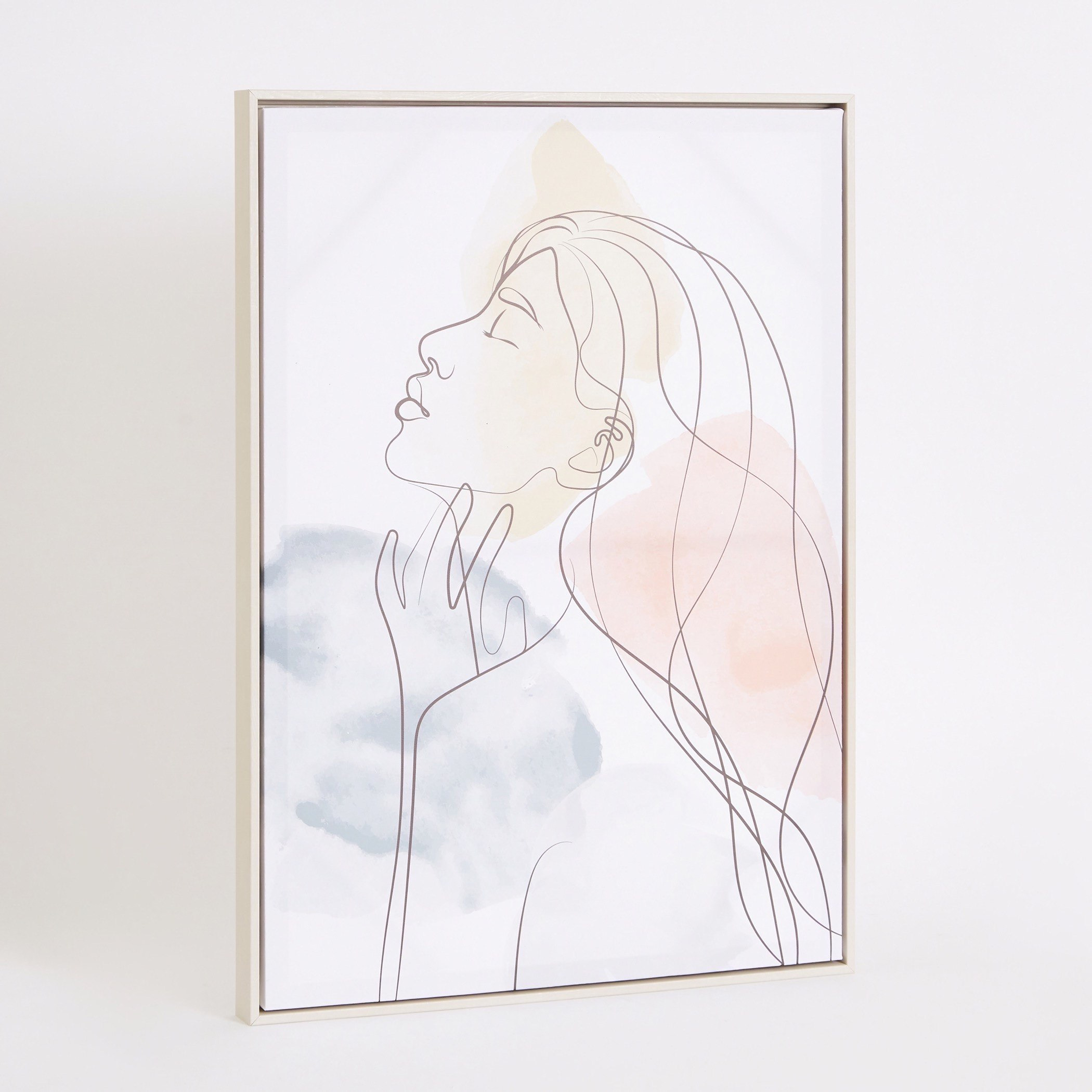 Irene Lady Canvas Framed Picture - 50x4x70 cm-hbxhomeware-hbxdecorandfurnishings-image-6
