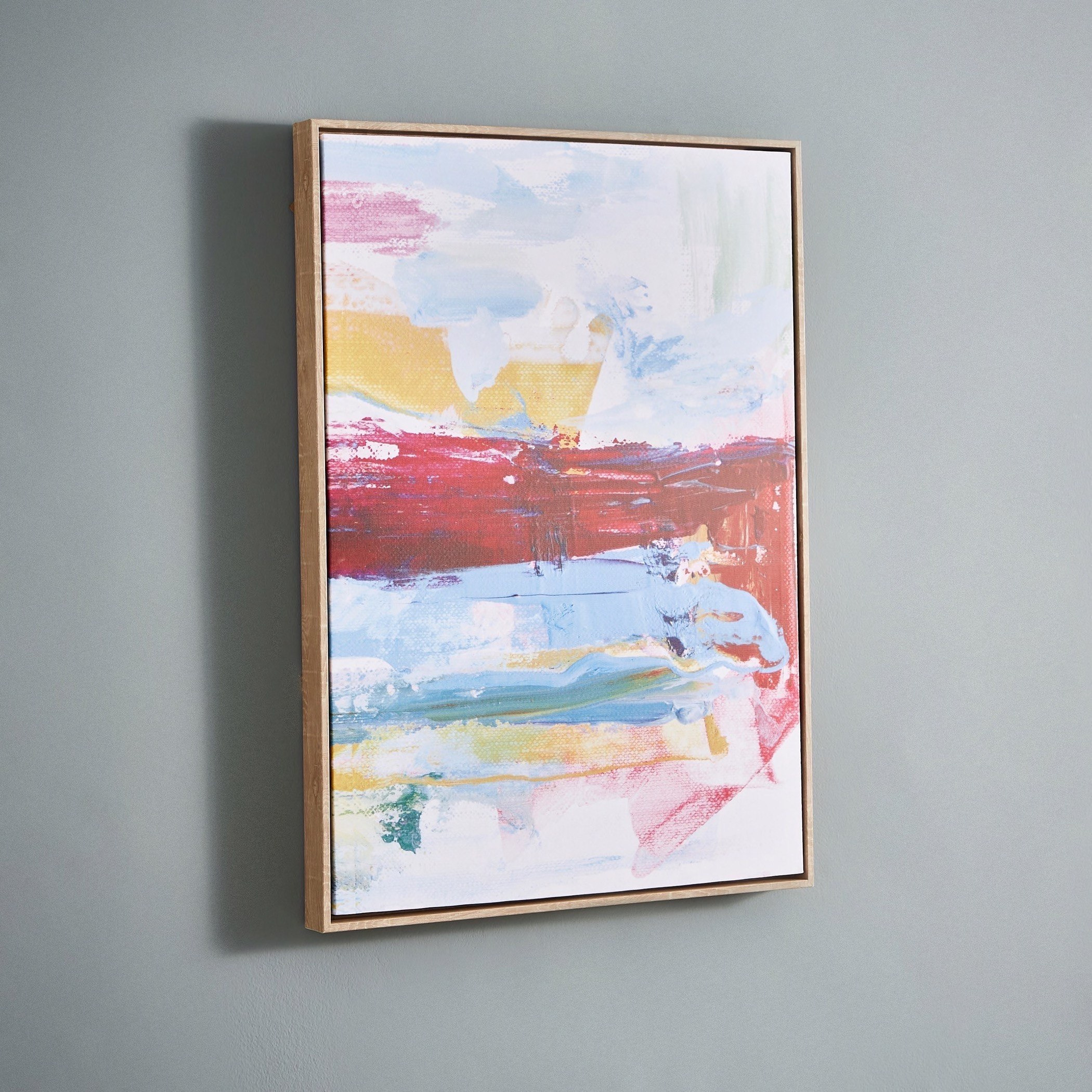 لوحة كانفاس مؤطّرة بتصميم تجريدي من آيرين - 50x4x70 سم-hbxhomeware-hbxdecorandfurnishings-image-1