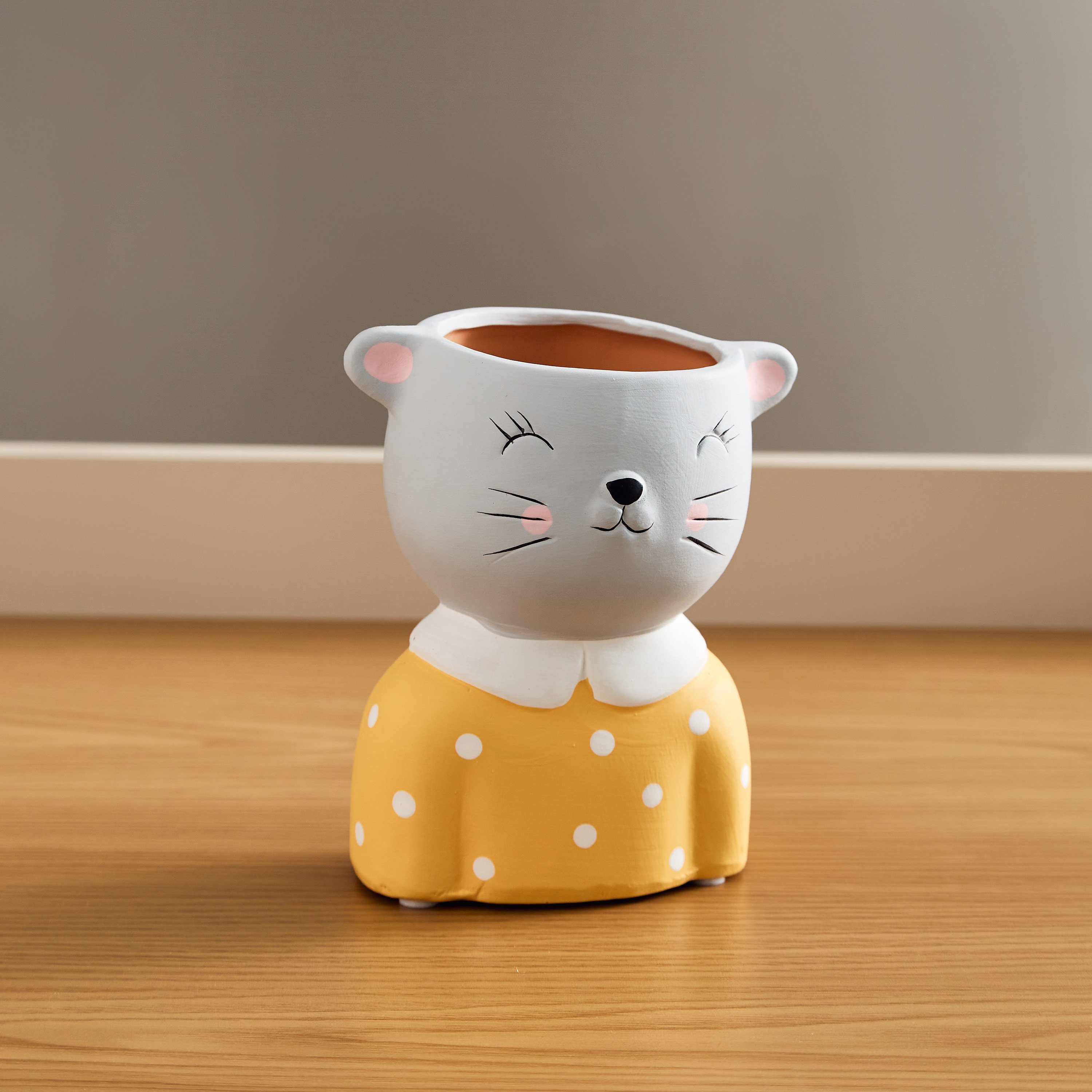 وعاء نبات سيراميك للأطفال من ألوها - 10x10x12 سم-hbxhomeware-hbxkidsandyouth-image-1