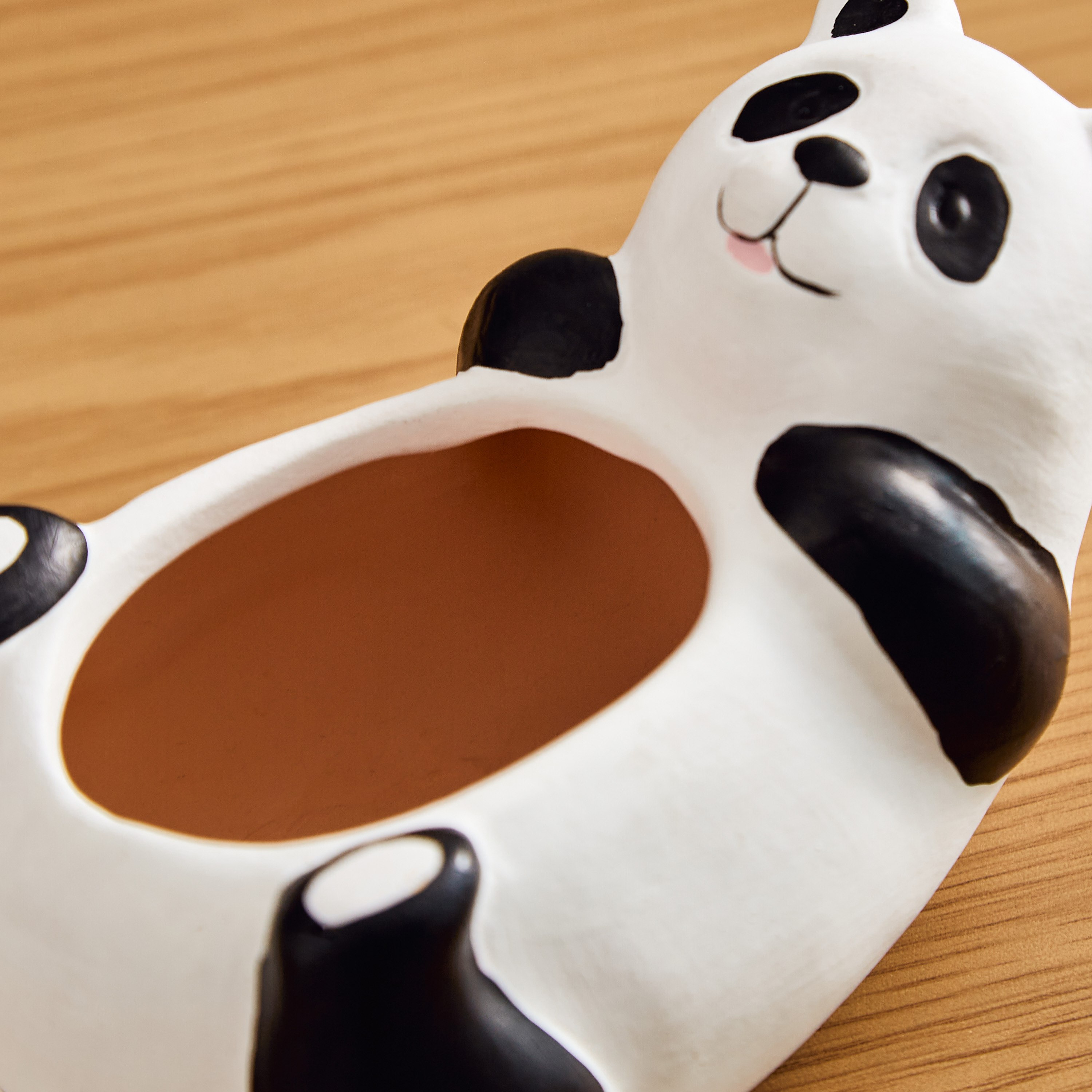 Aloha Ceramic Mr. Panda Fu Kids' Planter - 13x8x7 cm-hbxhomeware-hbxkidsandyouth-image-3