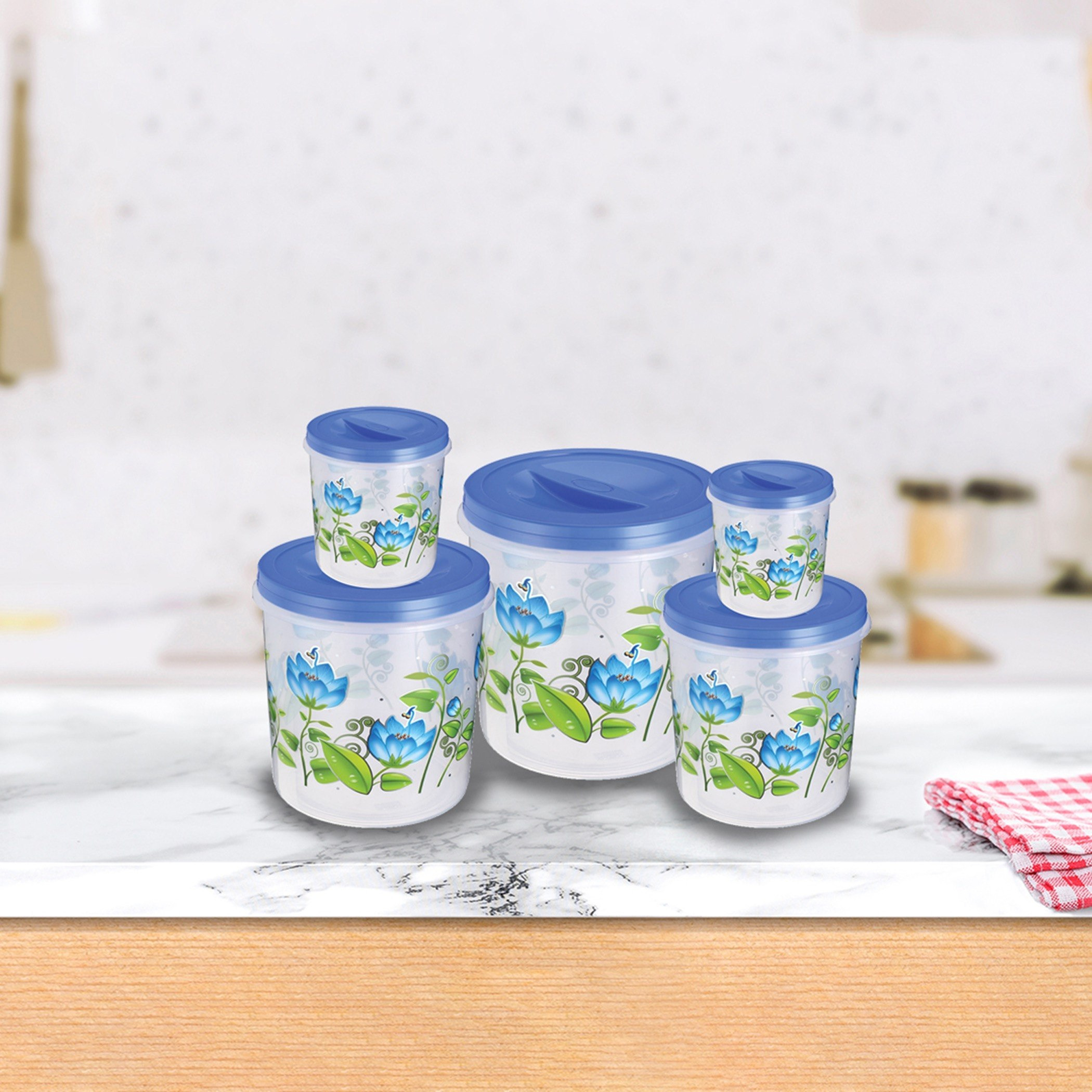حاوية تخزين من رويال كريستال  - طقم من 10 قطع-hbxhomeware-hbxkitchen-image-1