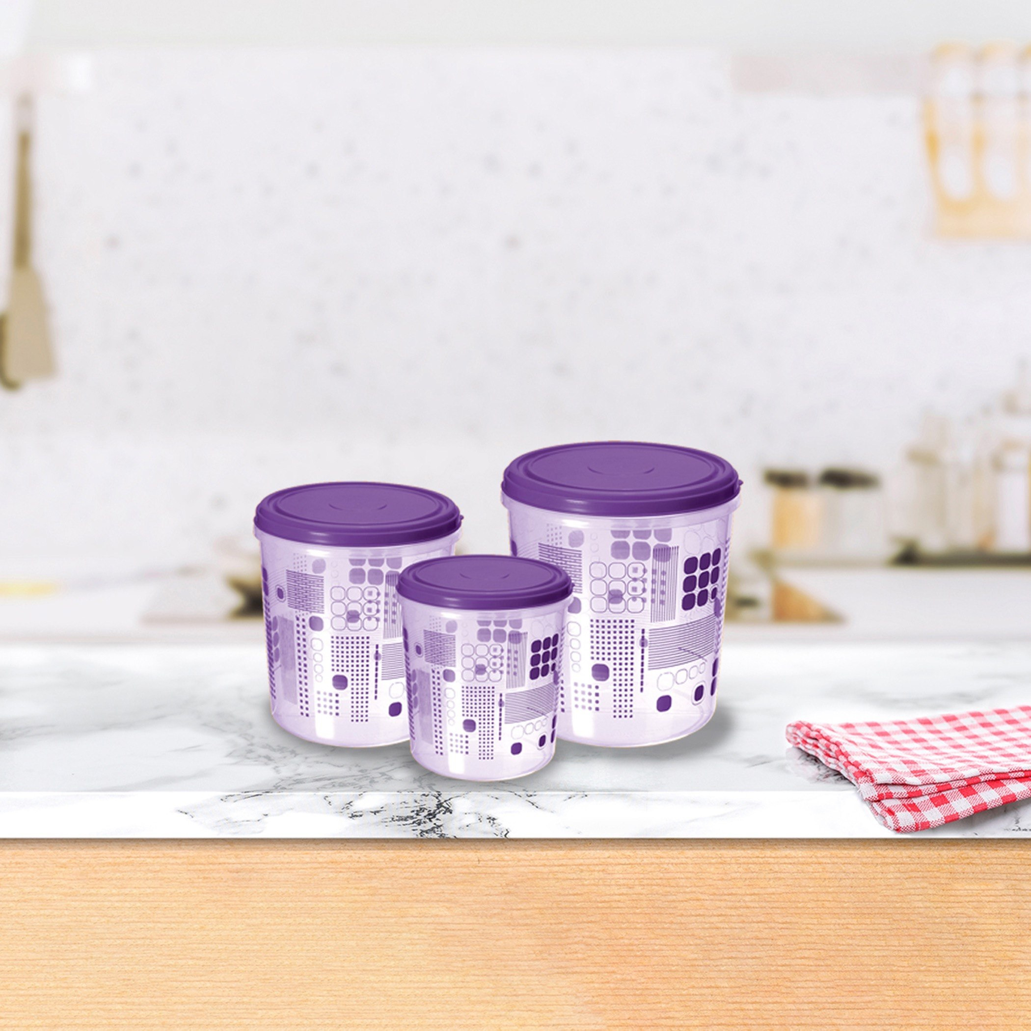 Royal Ruby 3-Piece Storage Container Set with Lid-hbxhomeware-hbxkitchen-image-1