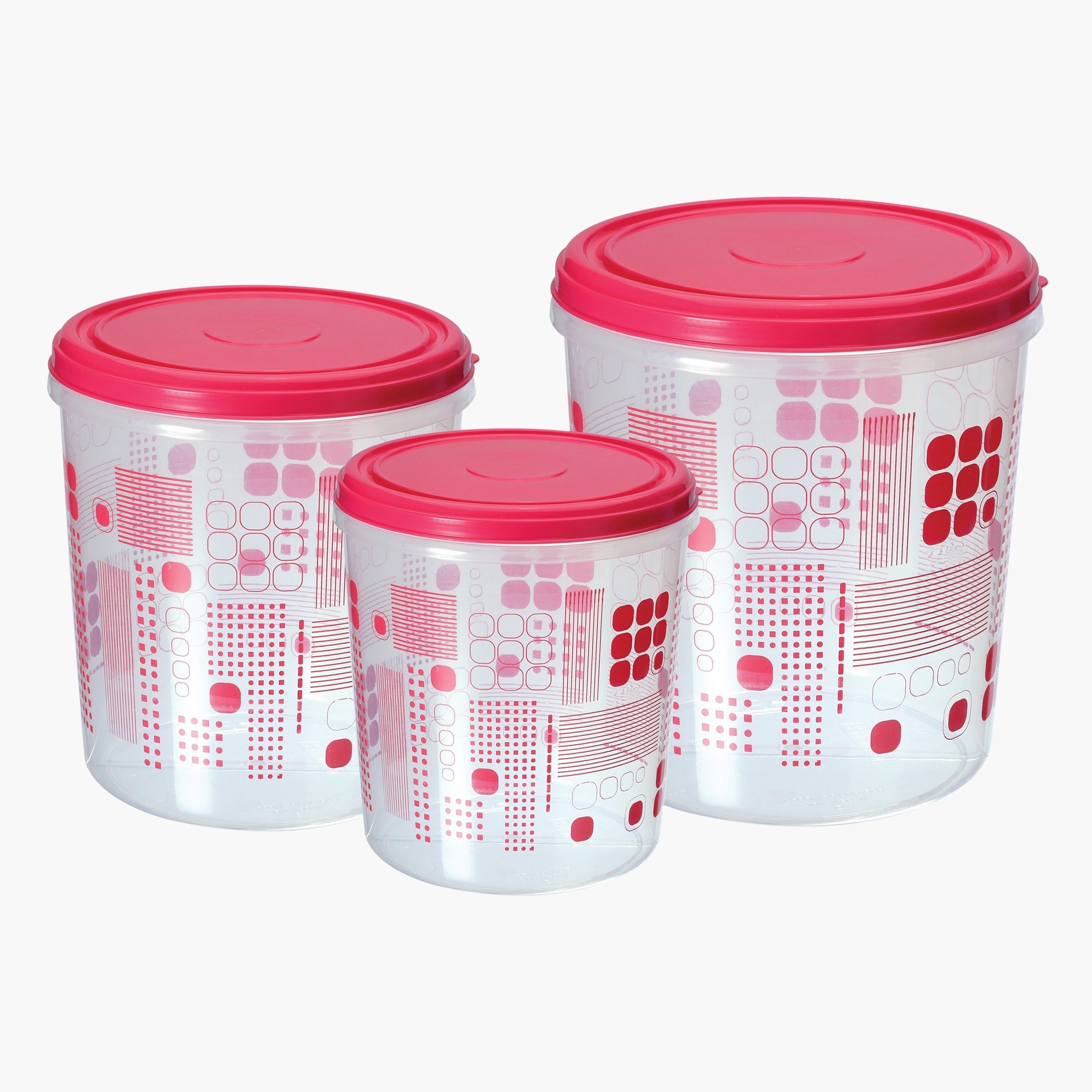حاوية تخزين بغطاء من رويال روبي - طقم من 3 قطع-hbxhomeware-hbxkitchen-image-2