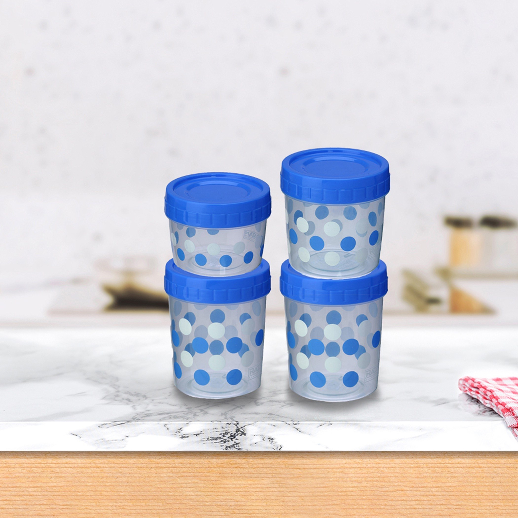 حاوية تخزين بغطاء من رويال إيزي لوك - طقم من 4 قطع-hbxhomeware-hbxkitchen-image-1