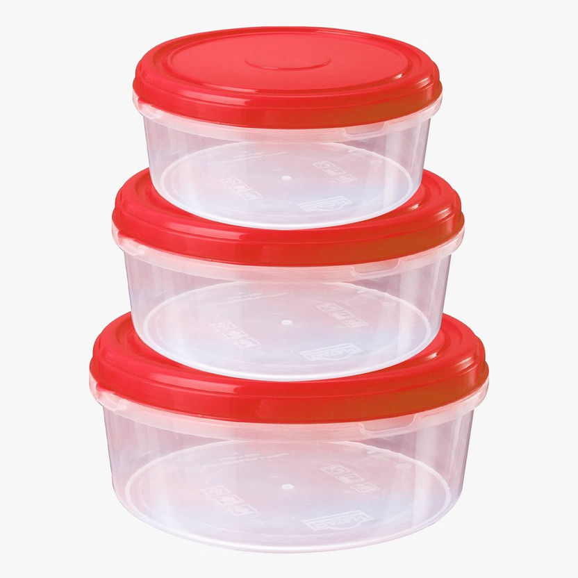 Royal Sapphire 3-Piece Storage Container Set with Lid-Containers & Jars-image-1