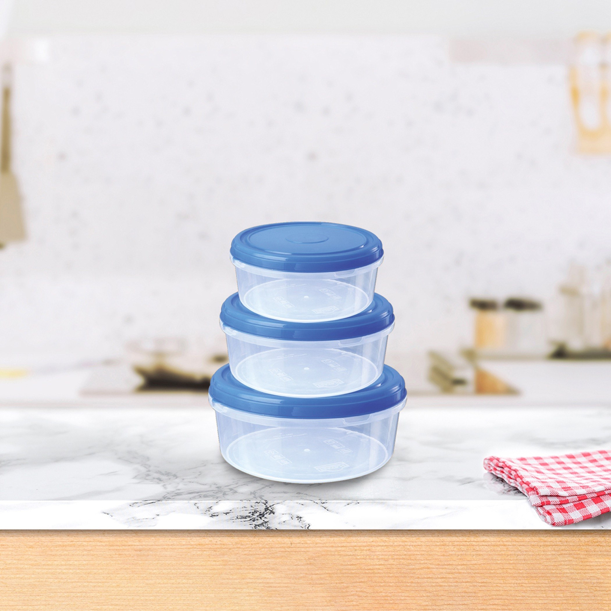 Royal Sapphire 3-Piece Storage Container Set with Lid-hbxhomeware-hbxkitchen-image-1