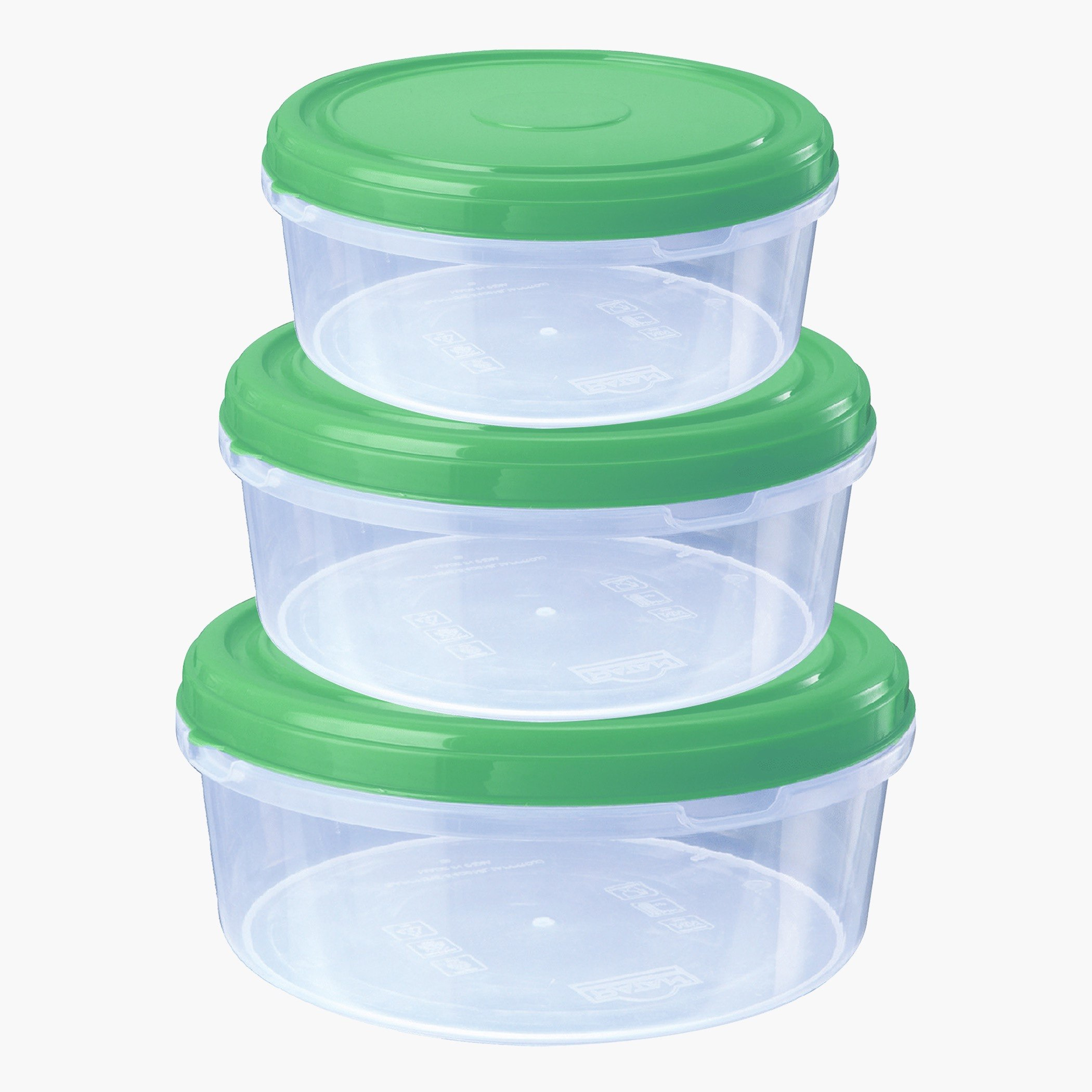 حاوية تخزين بغطاء من رويال سافاير - طقم من 3 قطع-hbxhomeware-hbxkitchen-image-2