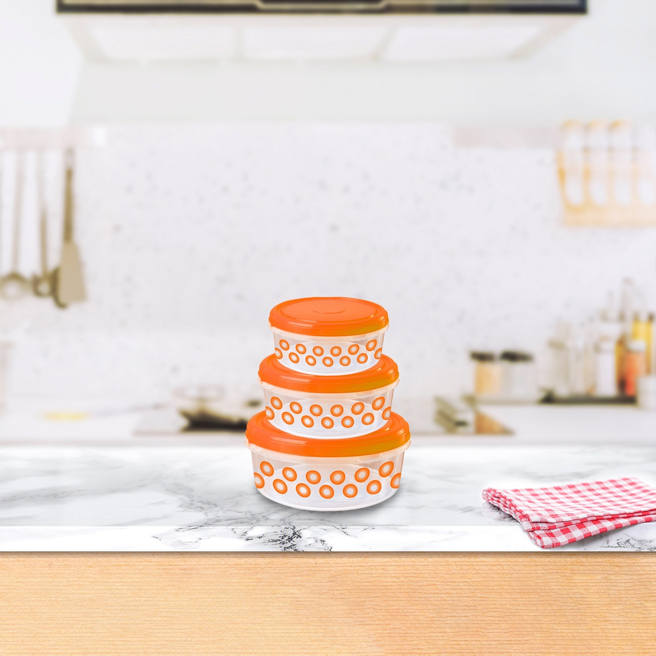 حاوية تخزين بغطاء من رويال سافاير - طقم من 3 قطع-hbxhomeware-hbxkitchen-image-1