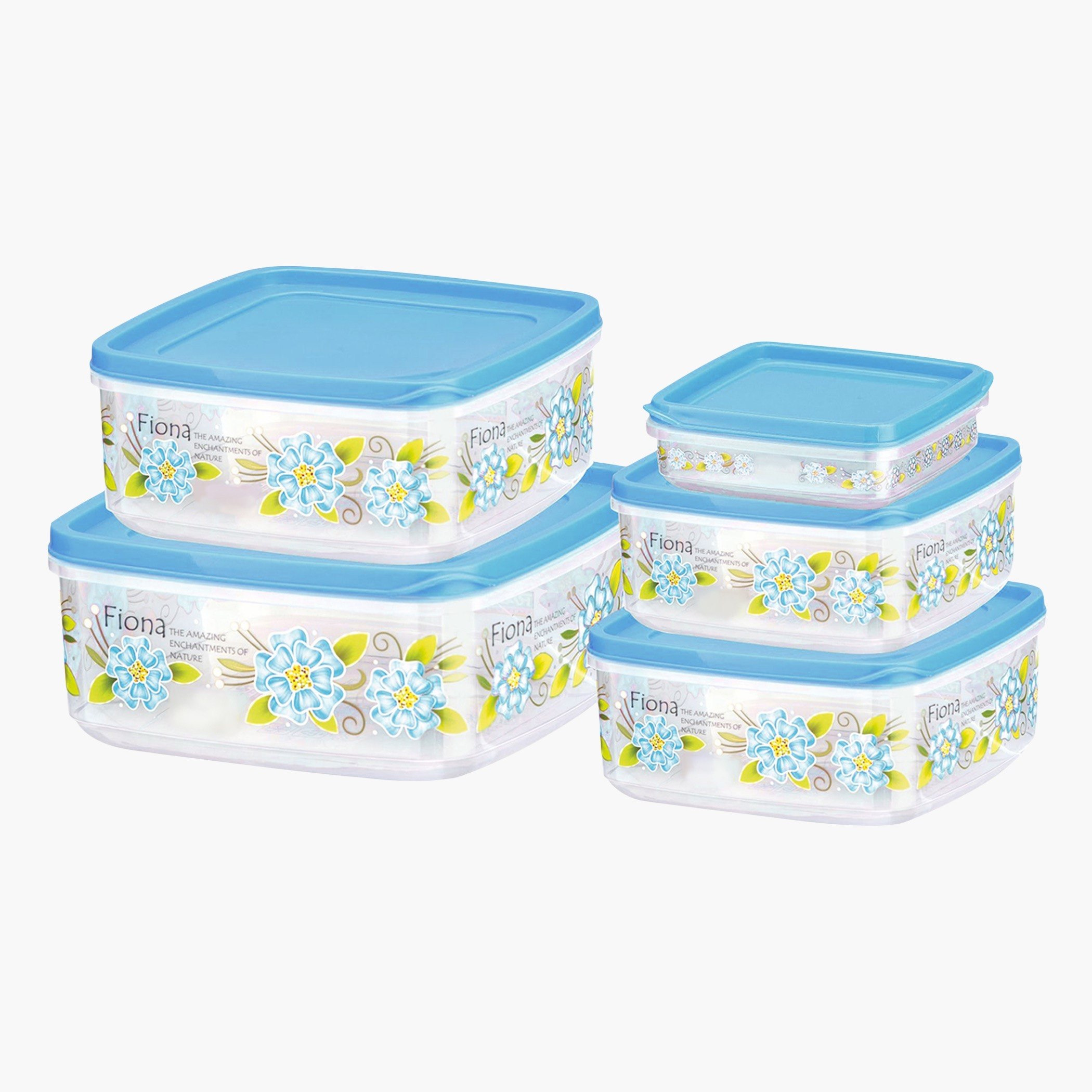 حاوية تخزين بإغلاق محكم وغطاء من فيونا - طقم من 10 قطع-hbxhomeware-hbxkitchen-image-2