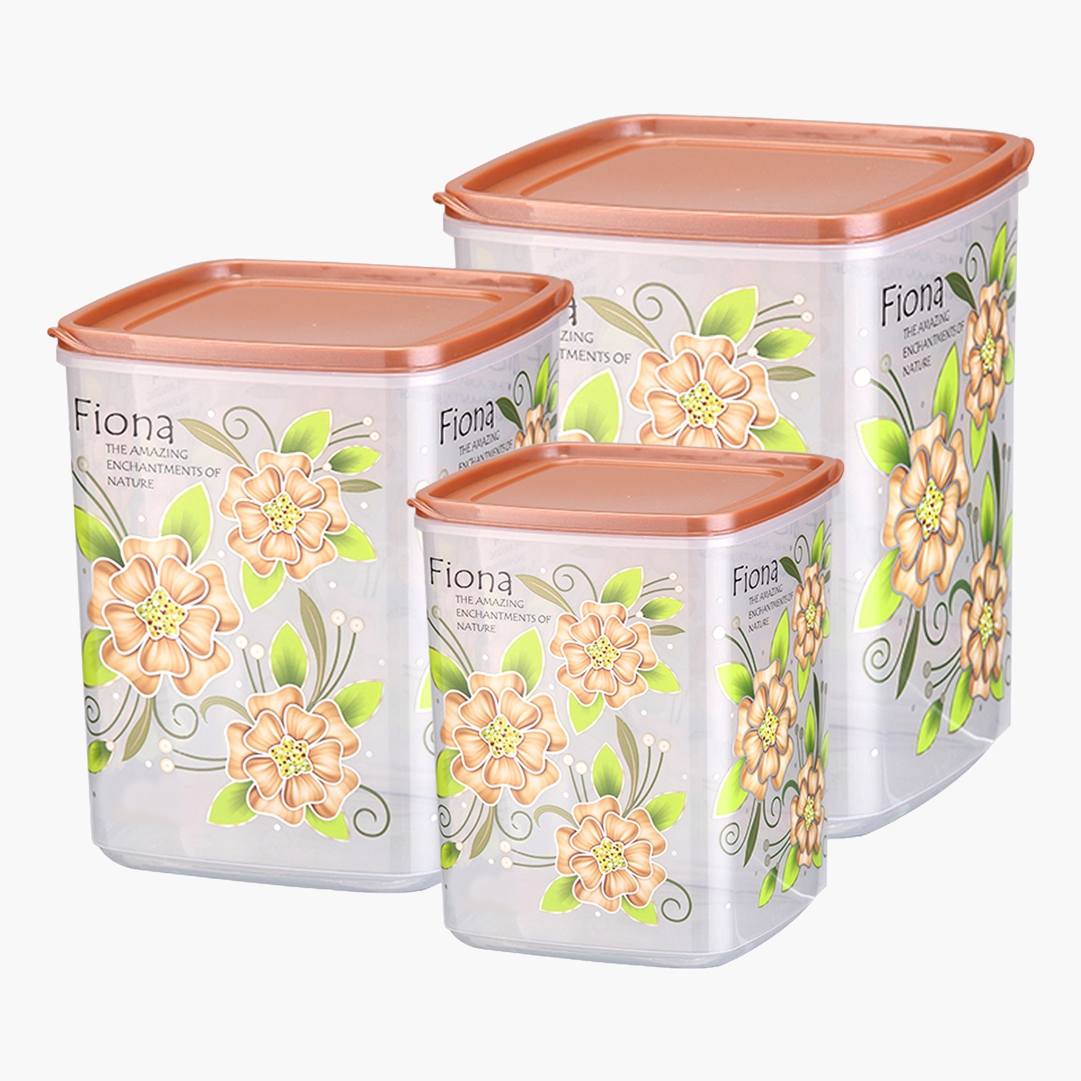 حاوية تخزين بإغلاق محكم وغطاء من فيونا - طقم من 3 قطع-hbxhomeware-hbxkitchen-image-2