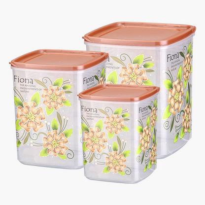 Fiona 3-Piece Super Seal Storage Container Set with Lid