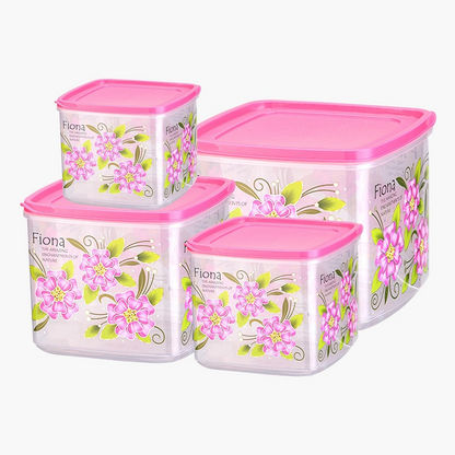 Fiona 4-Piece Super Seal Storage Container Set with Lid