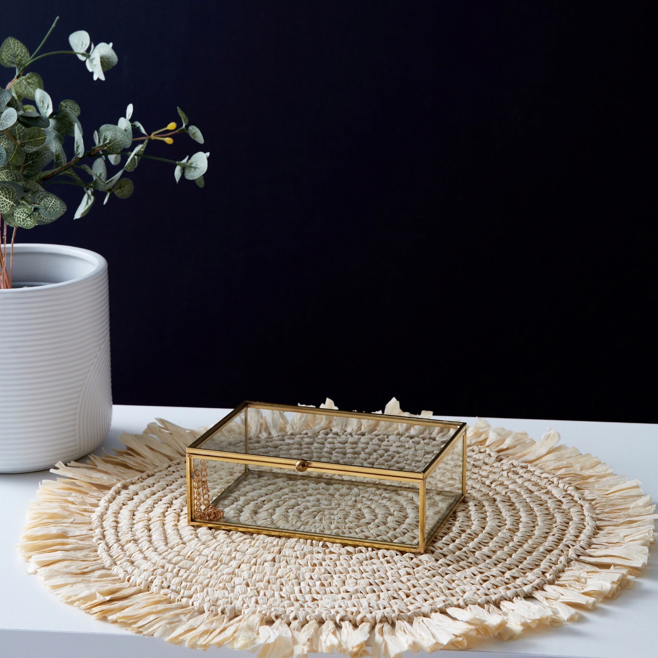 صندوق زجاجي معدني بغطاء من فيريتي- 15×10×5 سم-hbxhomeware-homedecor-figurinesandornaments-image-2