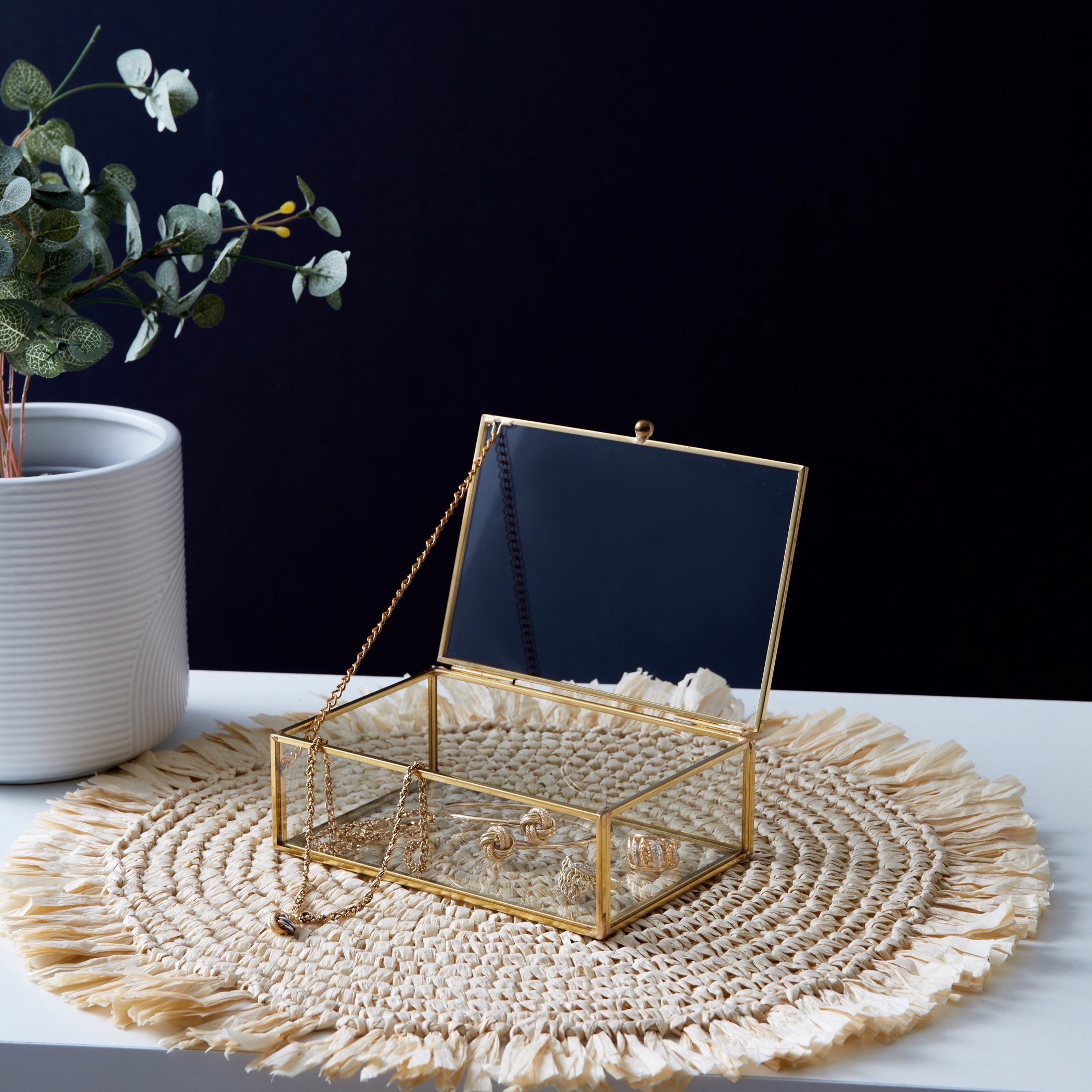 صندوق زجاجي معدني بغطاء من فيريتي- 15×10×5 سم-hbxhomeware-homedecor-figurinesandornaments-image-5