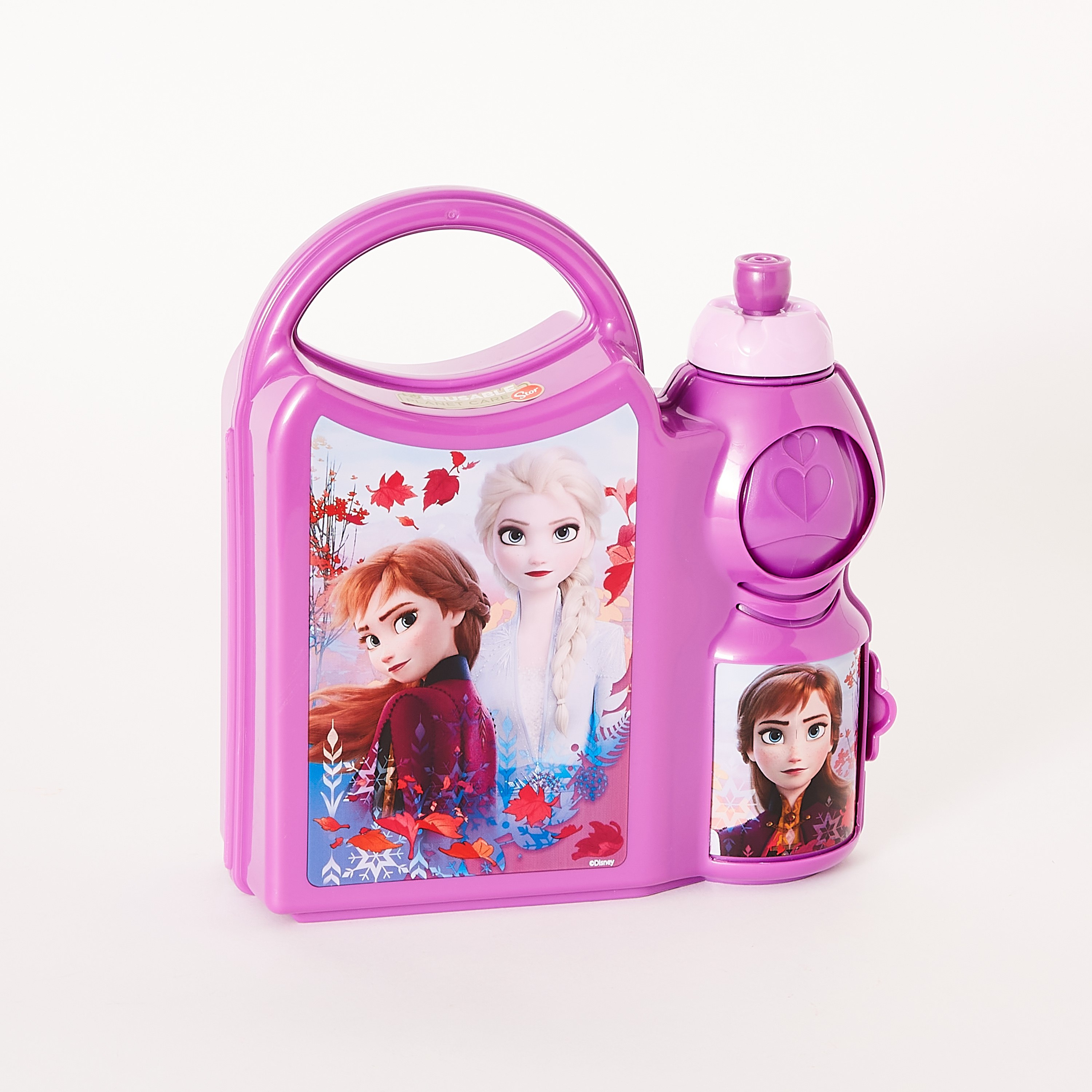 مجموعة كومبو بمقبض علوي وتصميم فروزن 2 وقارورة رياضية من ديزني - 400 مل-hbxhomeware-hbxkidsandyouth-image-6