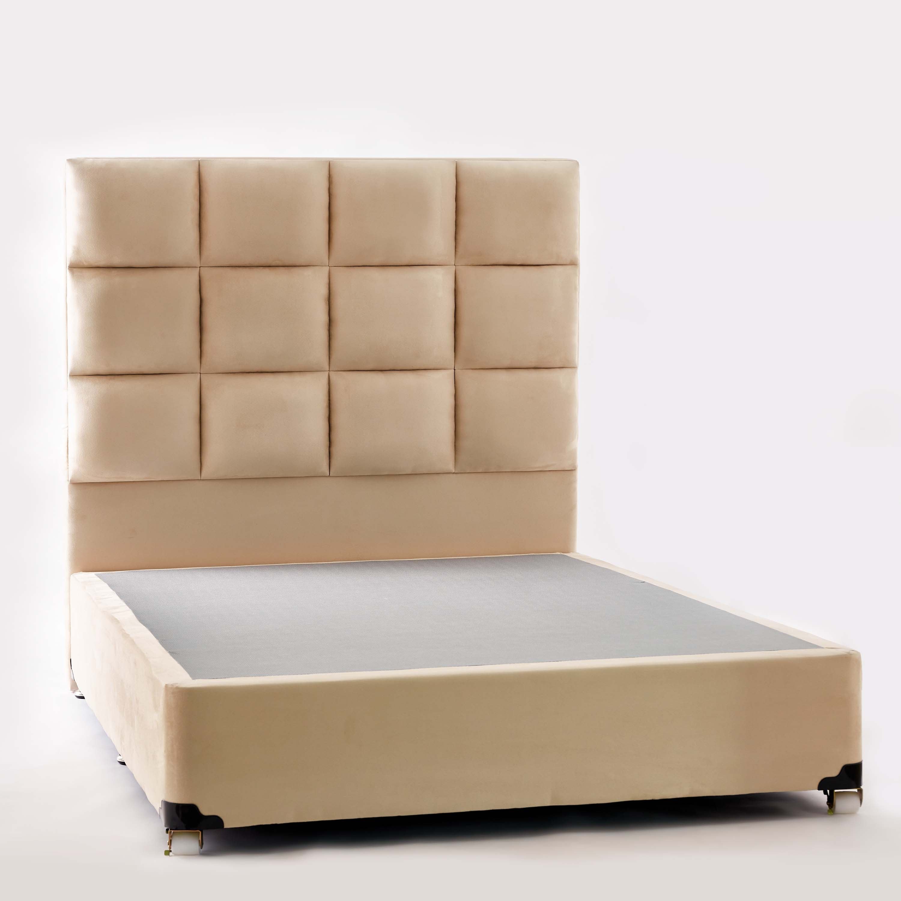 سرير كوين بتنجيد مربعات - آي كولبي من موڤو - 150x200 سم-hbxbedroom-bedsandbedsets-beds-queen-image-9